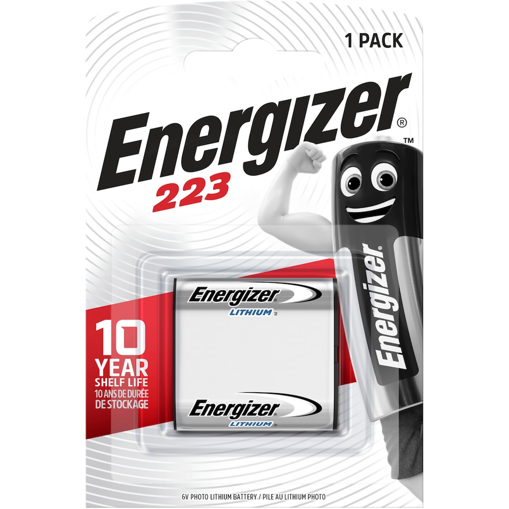 Energizer Batterie »Lithium Foto 223 1 Stück«, 6 V, (1 St.)