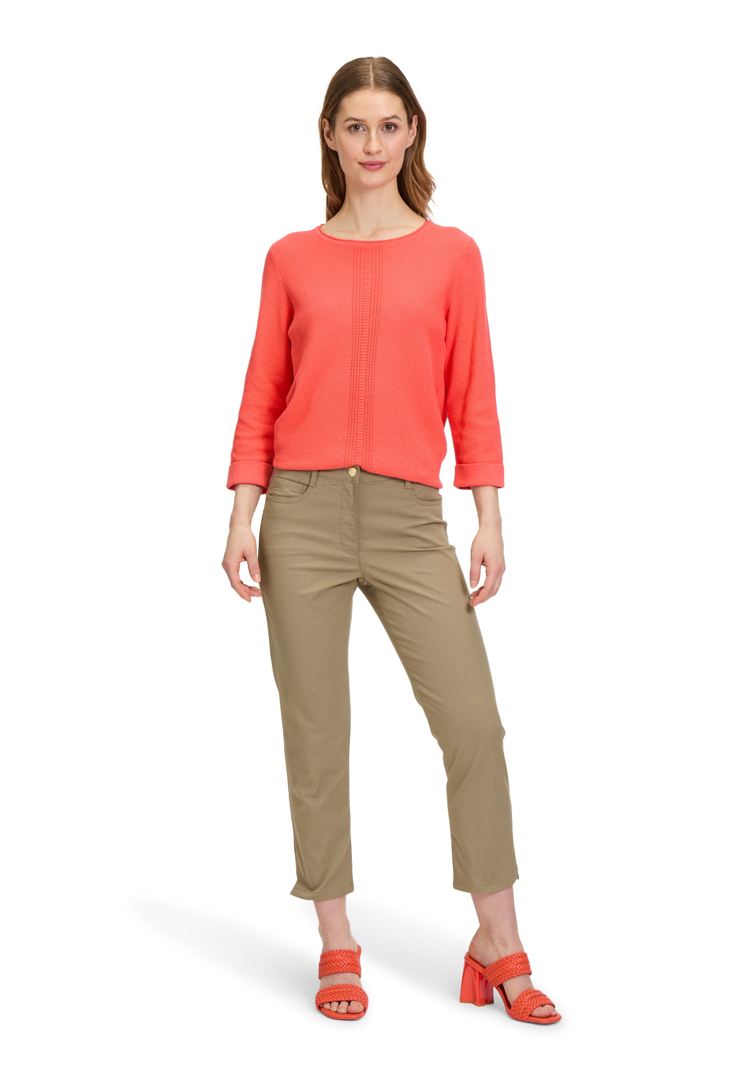 Betty Barclay Strickpullover »Betty Barclay Feinstrickpullover mit Strickdetails«, (1 tlg.), Struktur