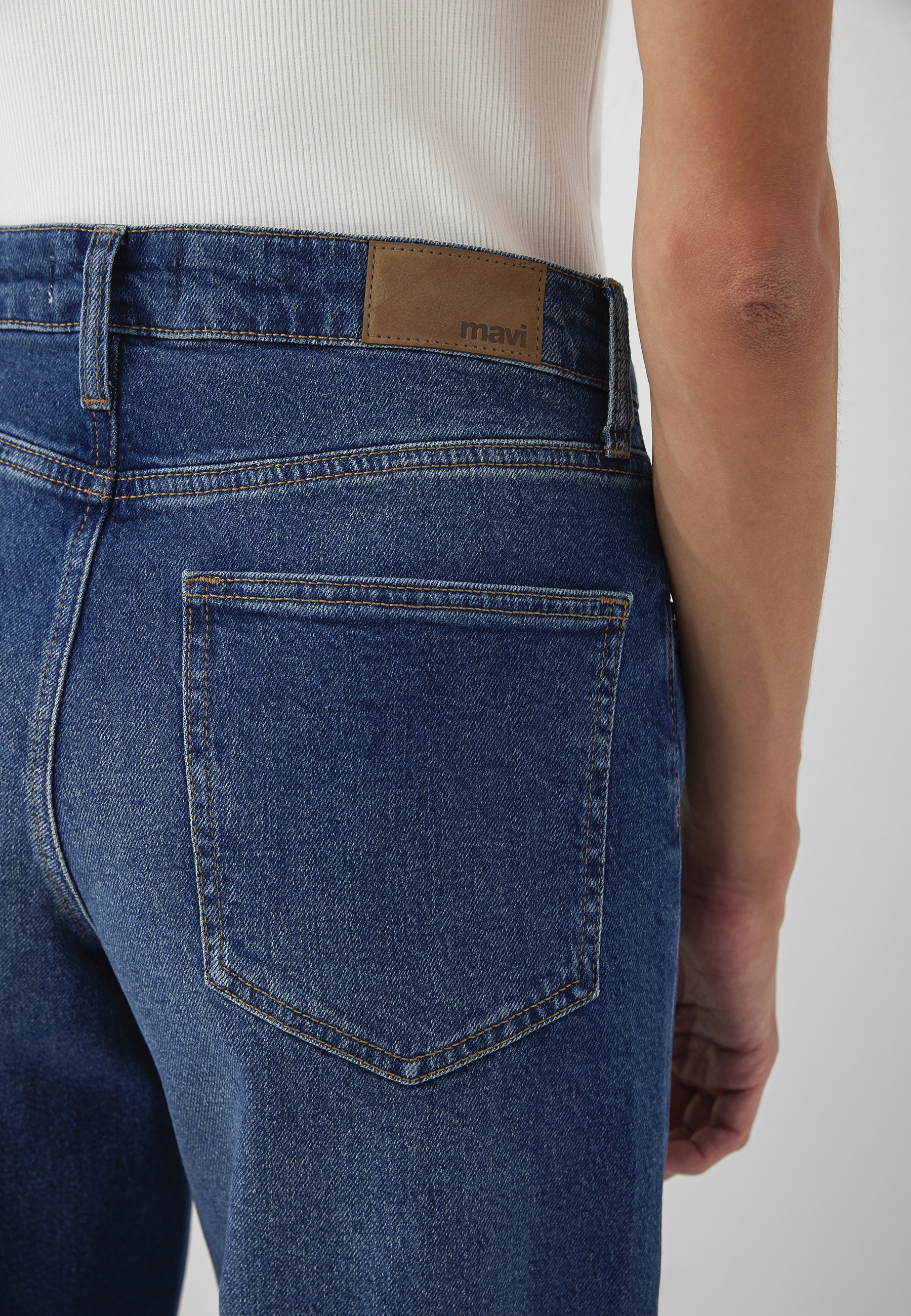 Mavi Weite Jeans »LEILA« Baggy Jeans