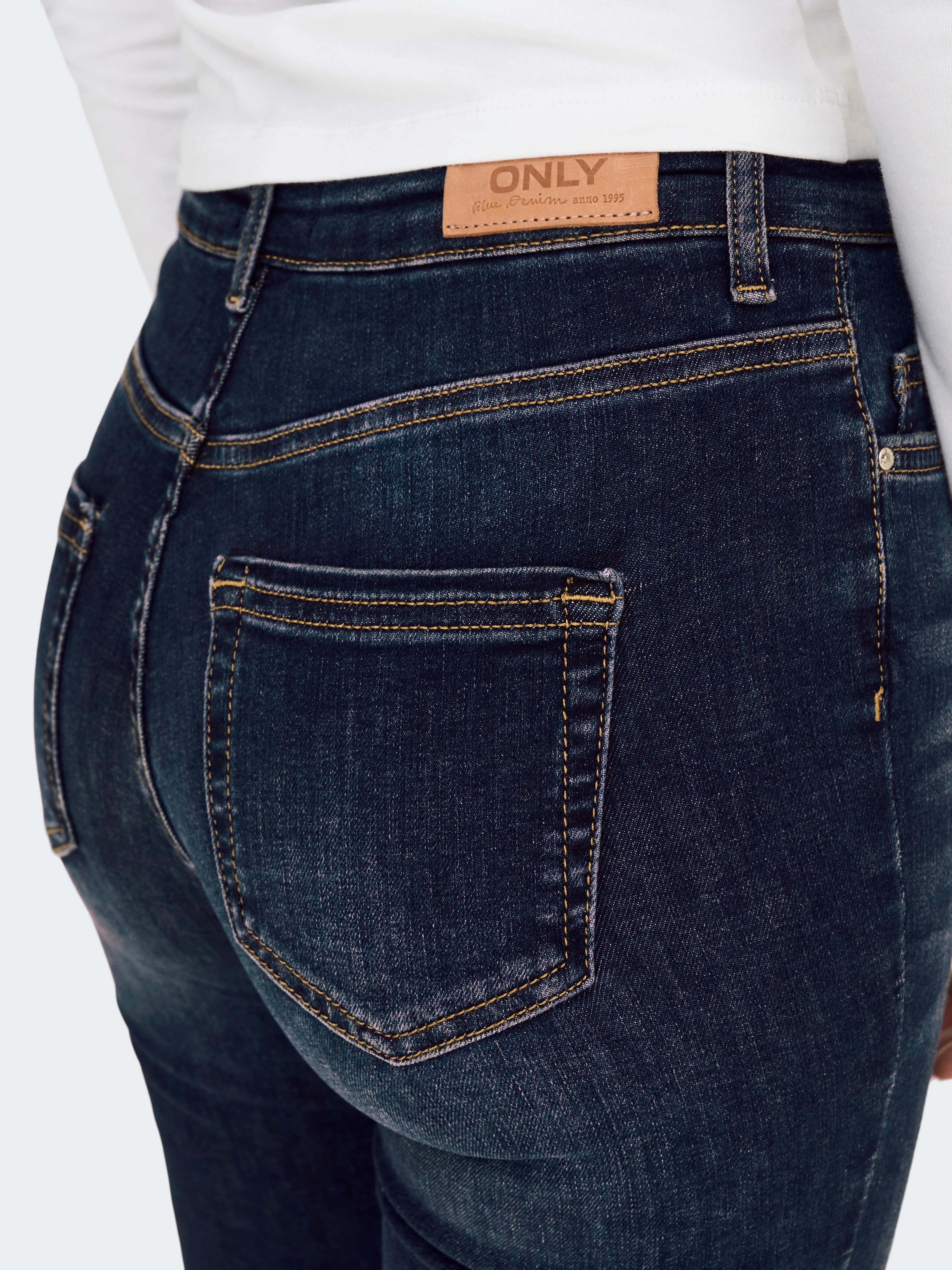 Thumbnail - ONLY Skinny-fit-Jeans "ONLBLUSH MID SK ANKLE RW DNM DOT245 NOOS"