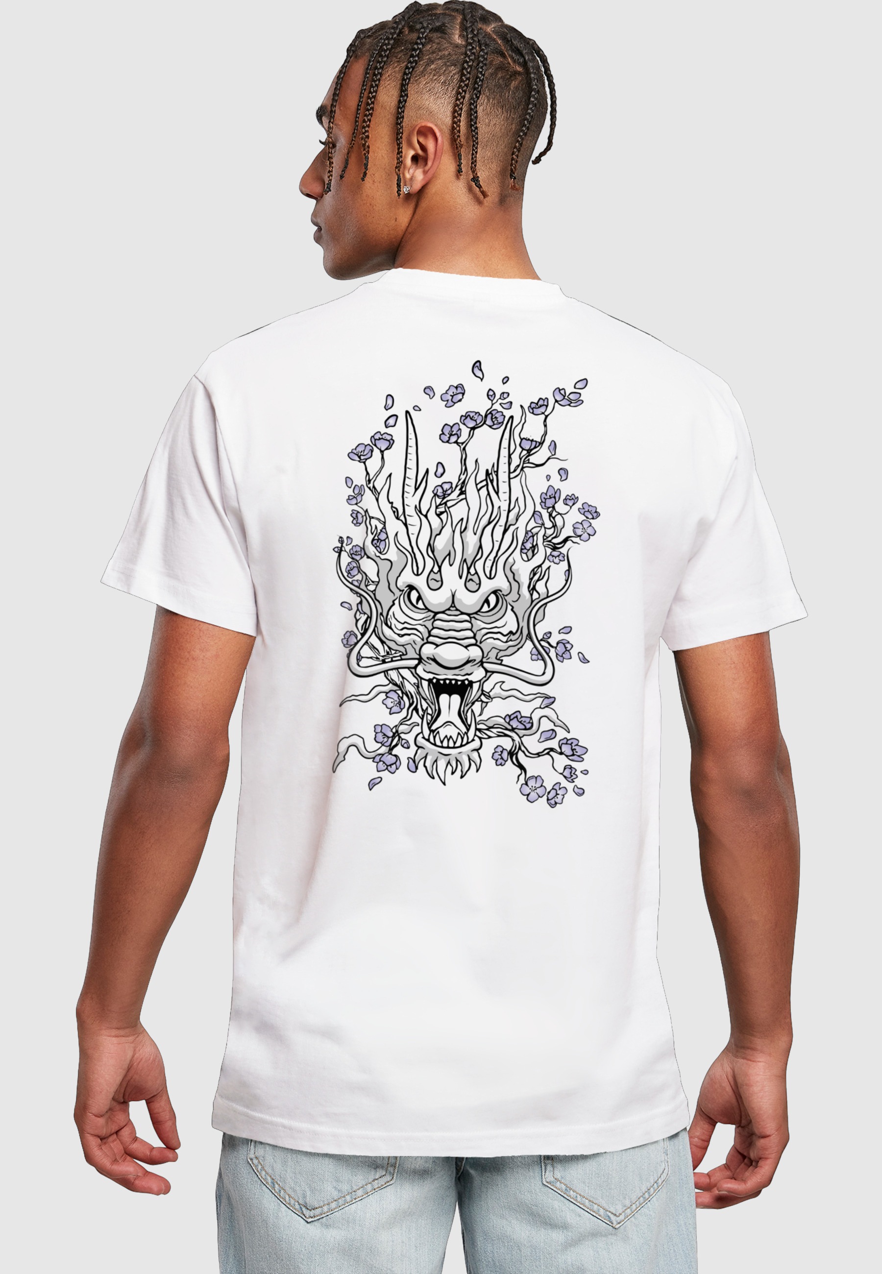 MisterTee T-Shirt »MisterTee Herren Tokyo Dragon Tee« 1 Stk.