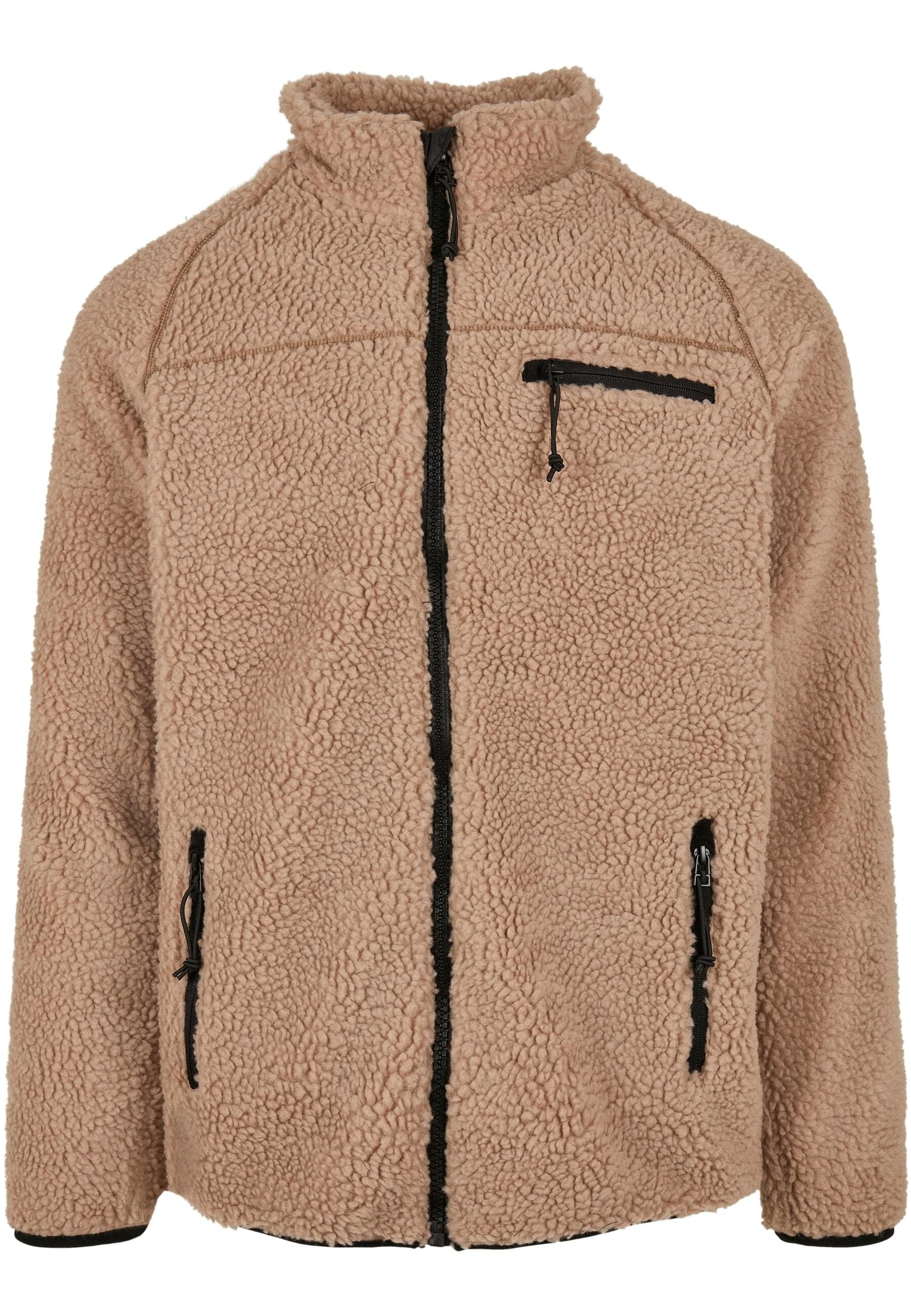 Brandit Allwetterjacke »Brandit Herren Teddyfleece Jacket«, (1 St.), ohne Kapuze