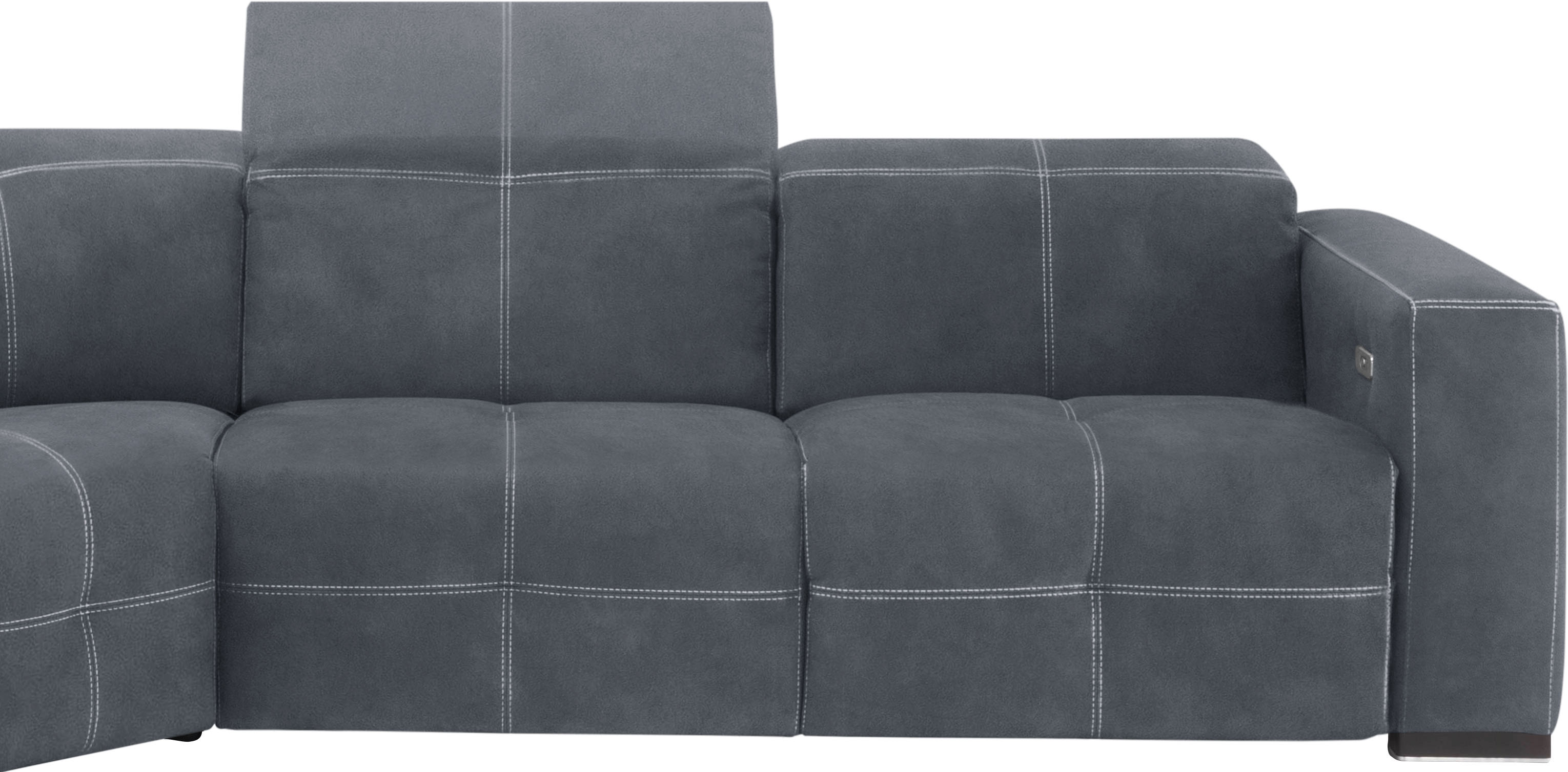 Thumbnail - Egoitaliano Ecksofa "Sauvanne, Designsofa der Extraklasse, elegant und bequem" wahlweise mit elektrischer Relaxfunktion,...