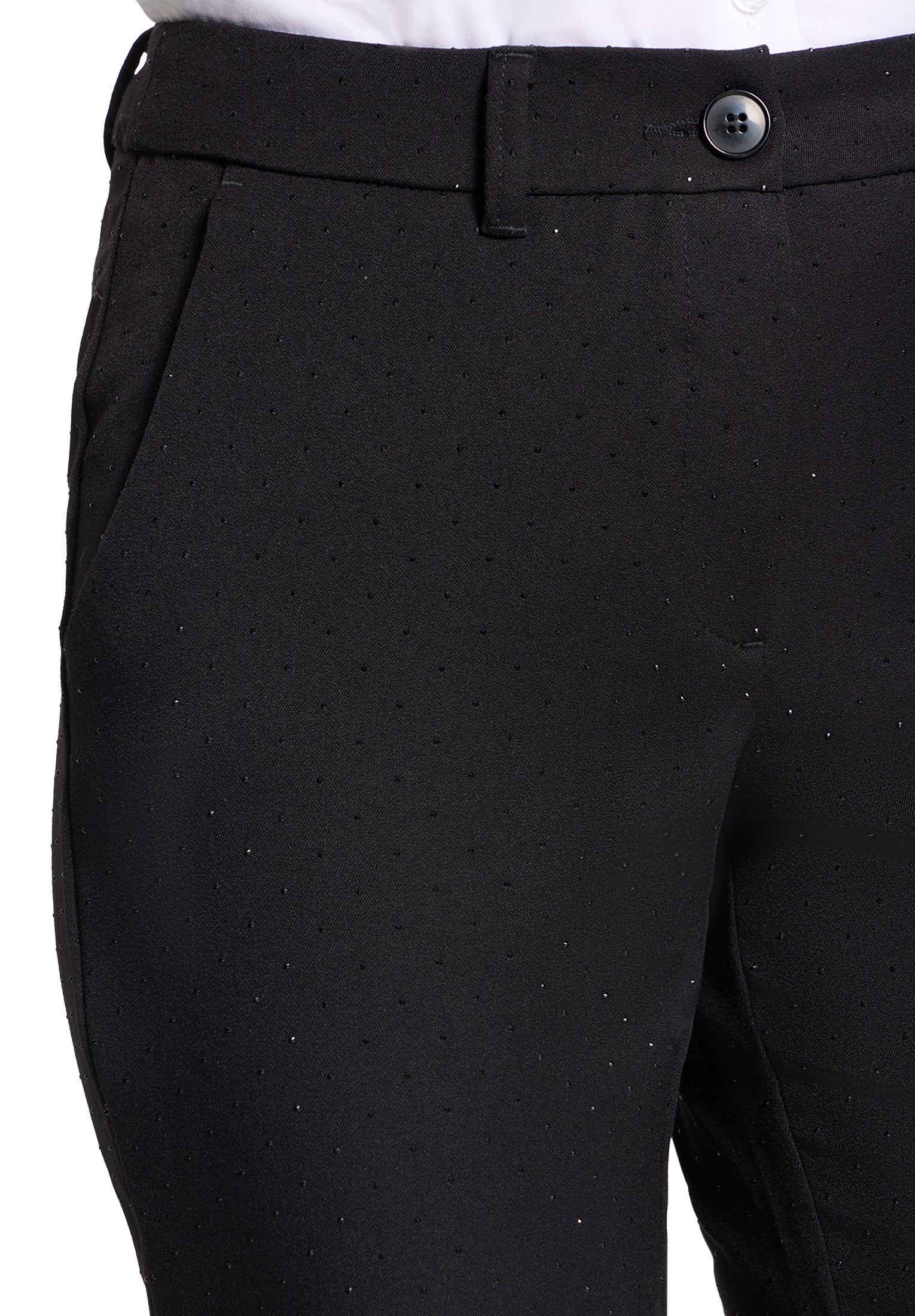 Betty Barclay Bügelfaltenhose »Damen im Glitzer-Look«