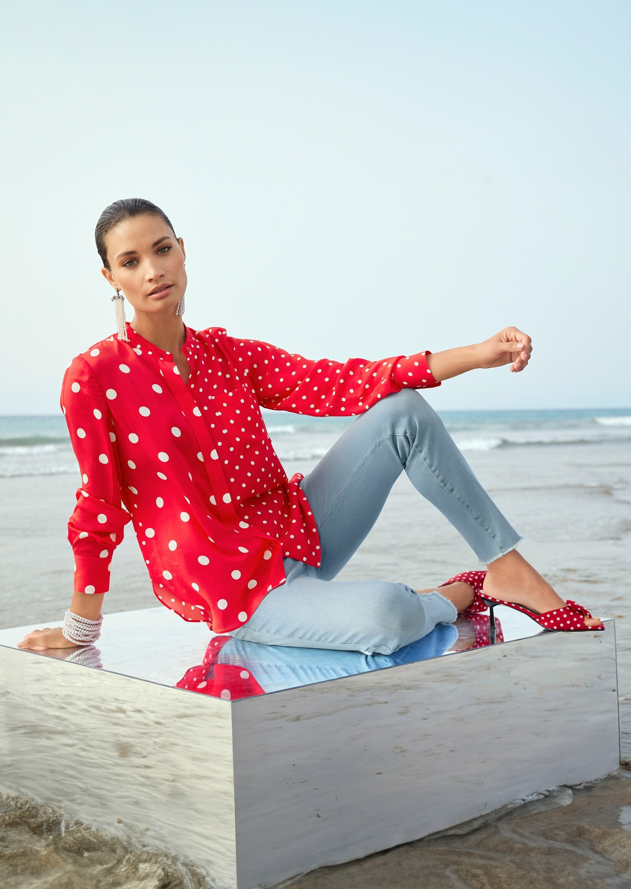 MADELEINE Regular-fit-Jeans »Jeans Skinnyjeans mit Formbund«