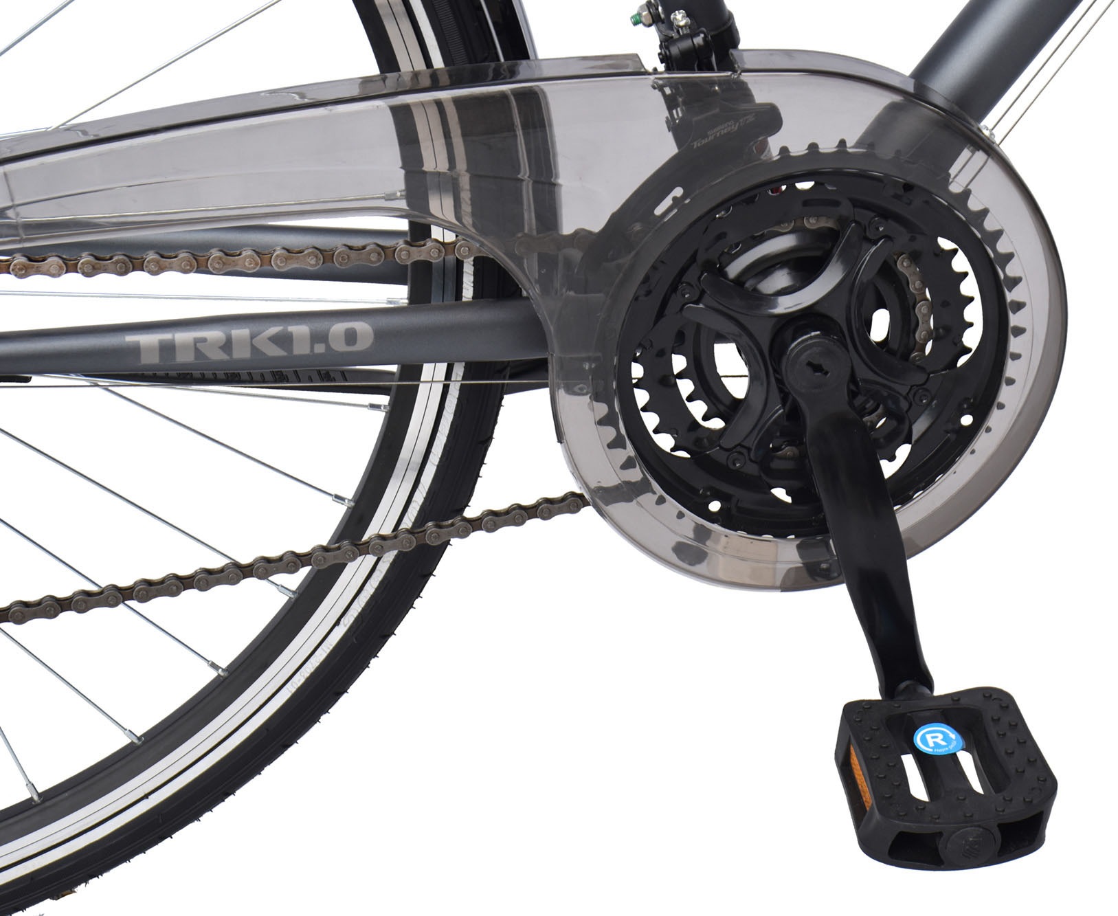 Thumbnail - WYNN Trekkingrad "TRK1.0" 21 Gang Shimano Tourney TX Schaltwerk Kettenschaltung