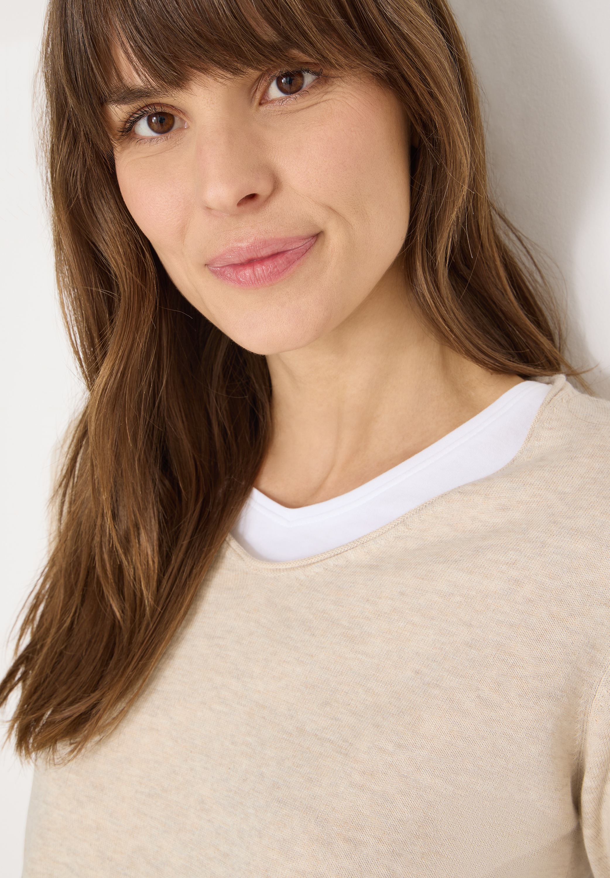 Thumbnail - Cecil Strickpullover mit V-Ausschnitt