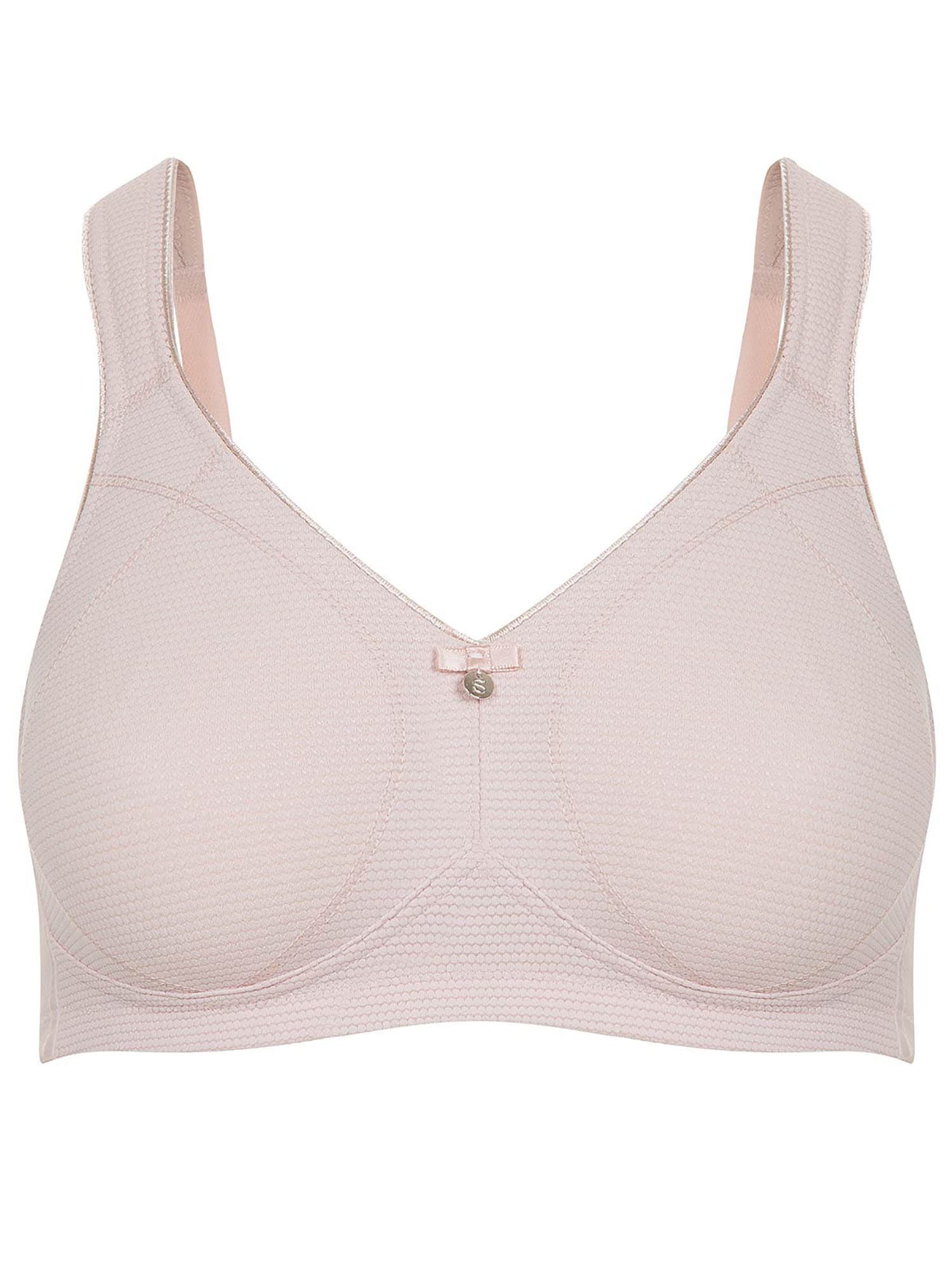 SUSA Damen Bügelloser BH "BH ohne Bügel Capri", Gr. 70, beige, Stoff, Obermaterial: 75% Polyamid PA. 19% Elasthan EL. 6% Baumwolle CO., BHs