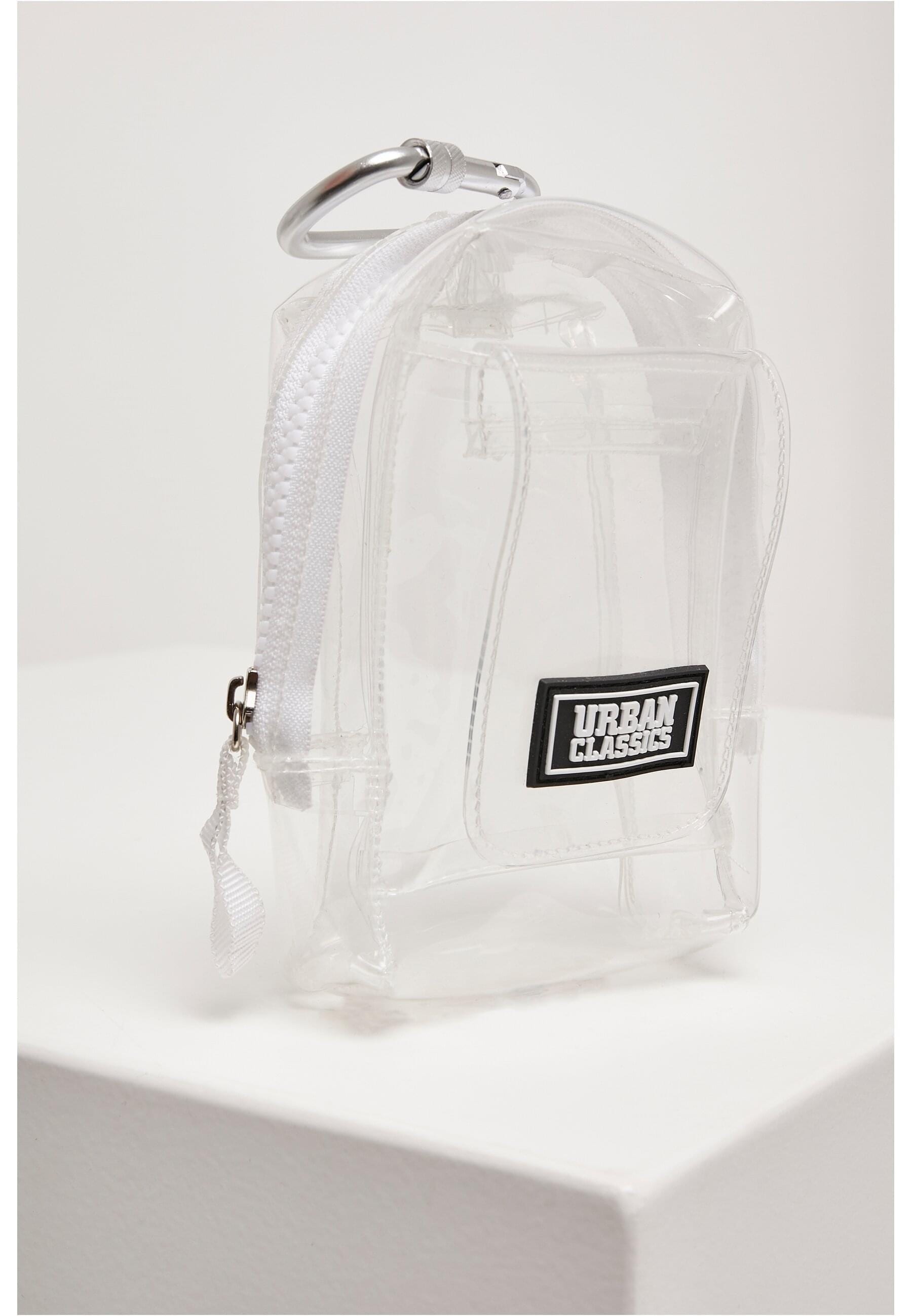 Schultertasche »Urban Classics Unisex Transparent Mini Bag with Hook«, (1 tlg.)