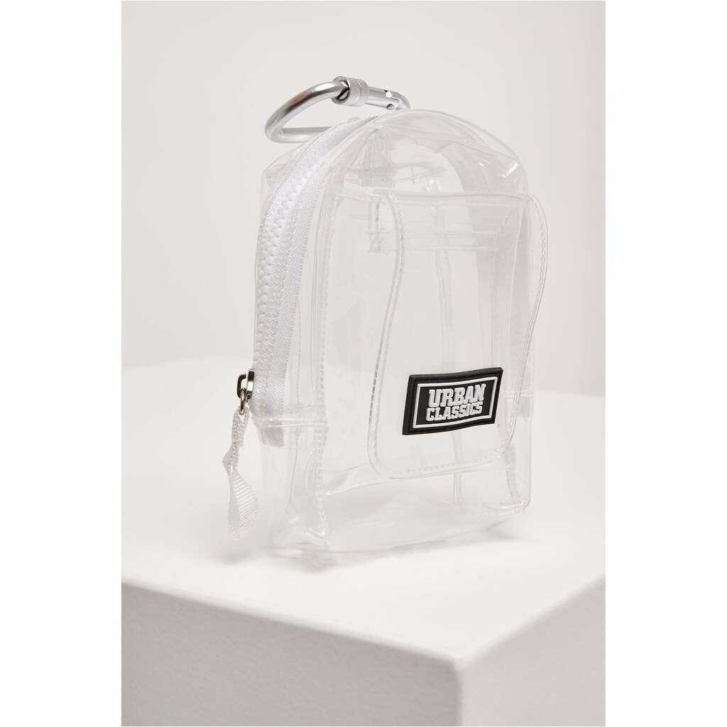 URBAN CLASSICS Beuteltasche »Unisex Transparent Mini Bag with Hook«, (1 tlg.)