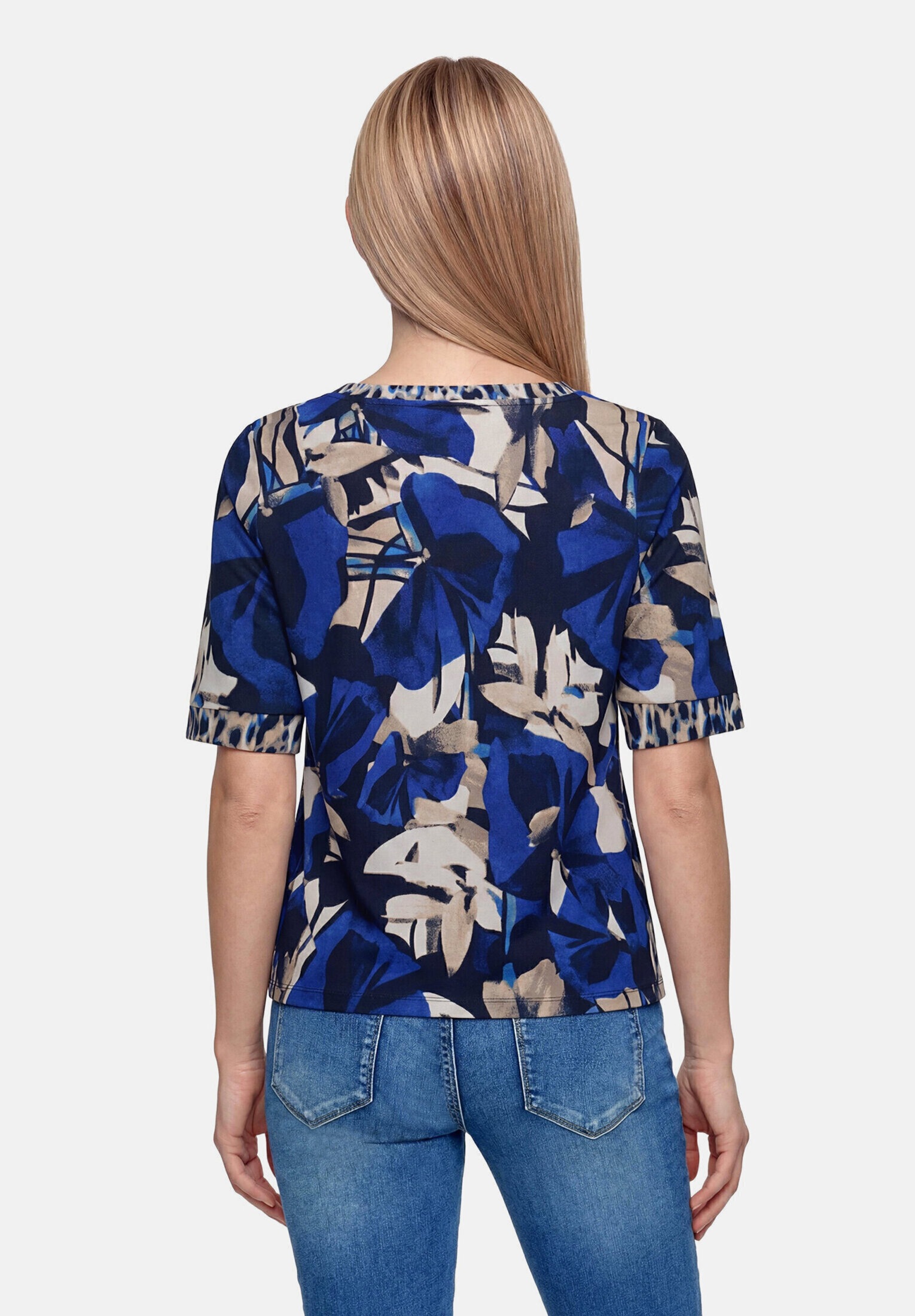 Betty Barclay Kurzarmshirt »Damen mit Seitenschlitzen« 1