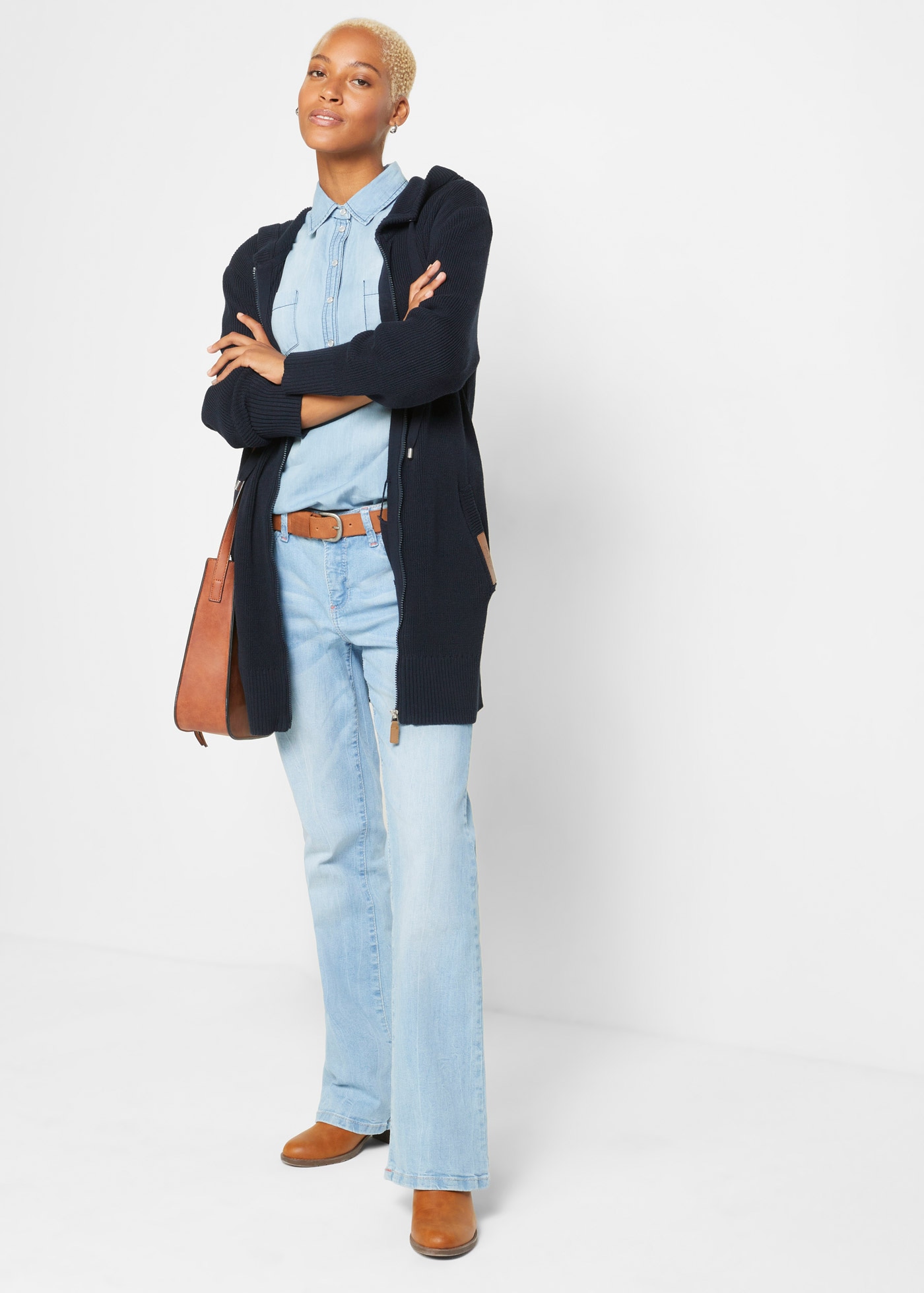 bonprix Strickmantel Strickmantel