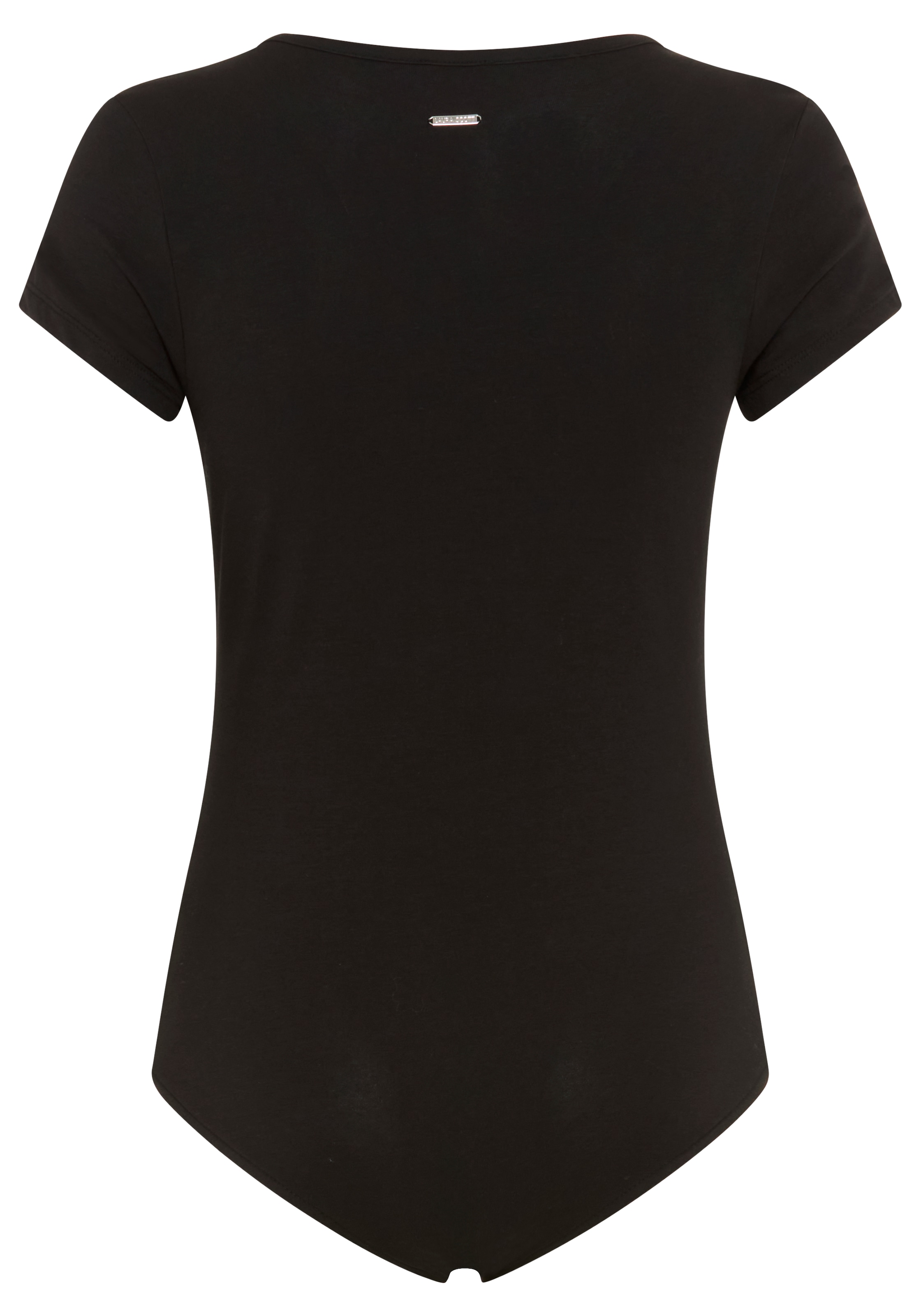 Laura Scott Body Kurzarm, körpernahe Passform, aus Baumwolle und Elasthan