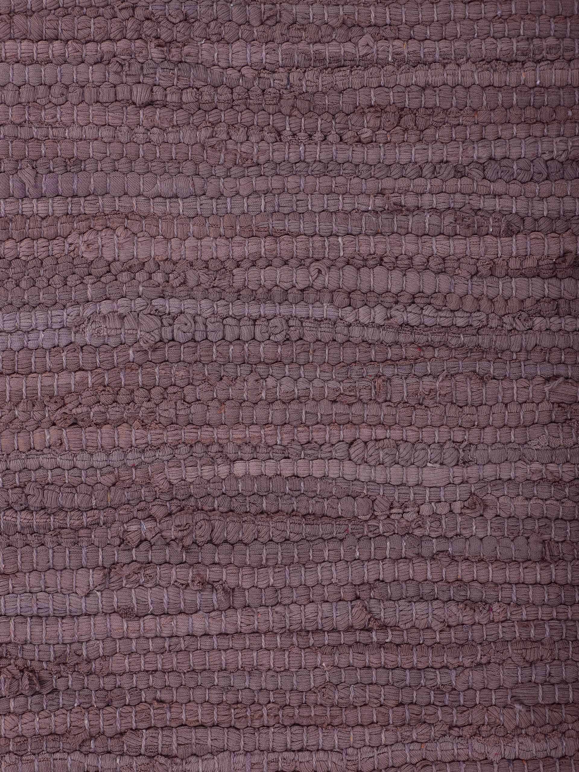 carpetfine Teppich »Kelim Chindi uni, auch als Läufer«, rechteckig, 5 mm Höhe, Wendeteppich, reine Baumwolle, handgewebt, Uni-Farben, mit Fransen