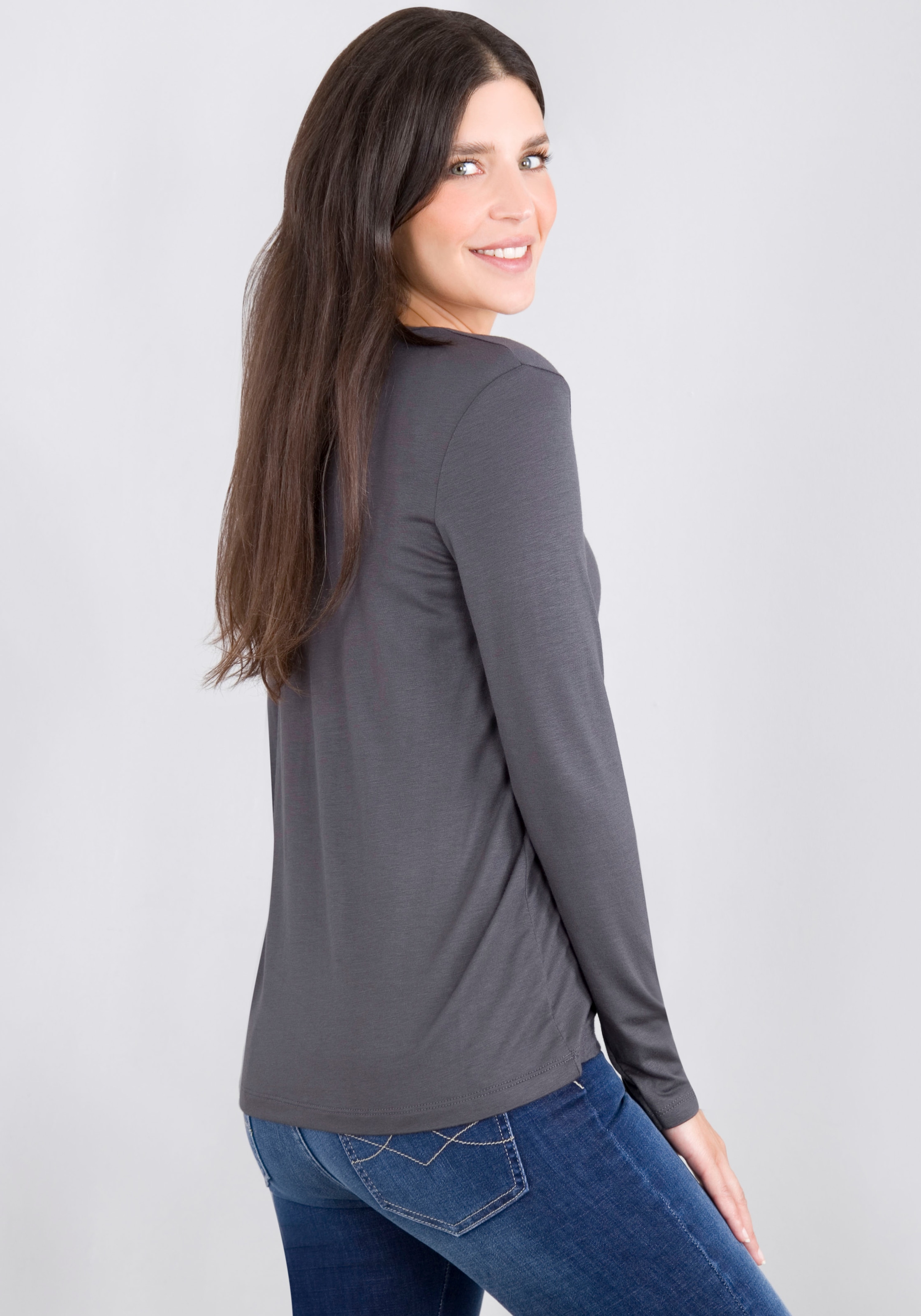 Please Langarmshirt | online Jeans BAUR kaufen