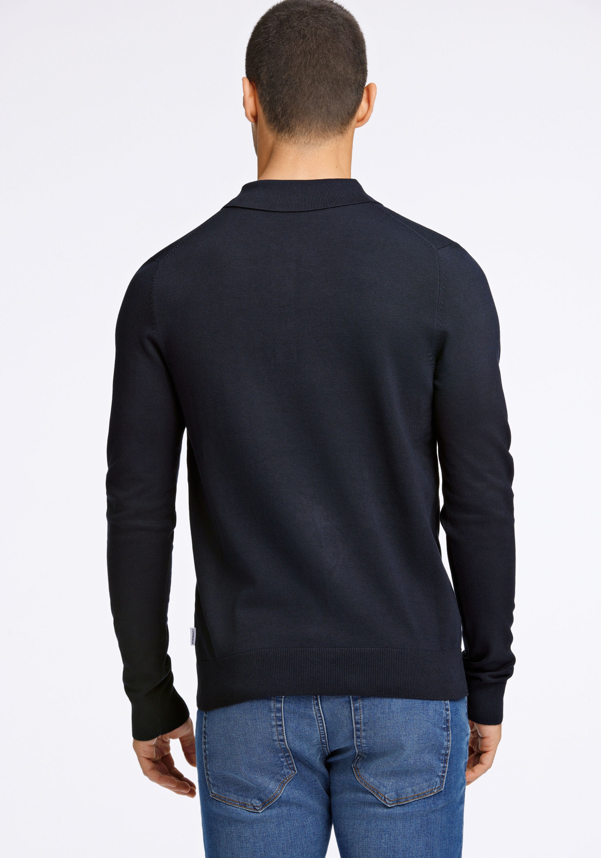 LINDBERGH Poloshirt "Strickpullover Slim Fit" günstig online kaufen