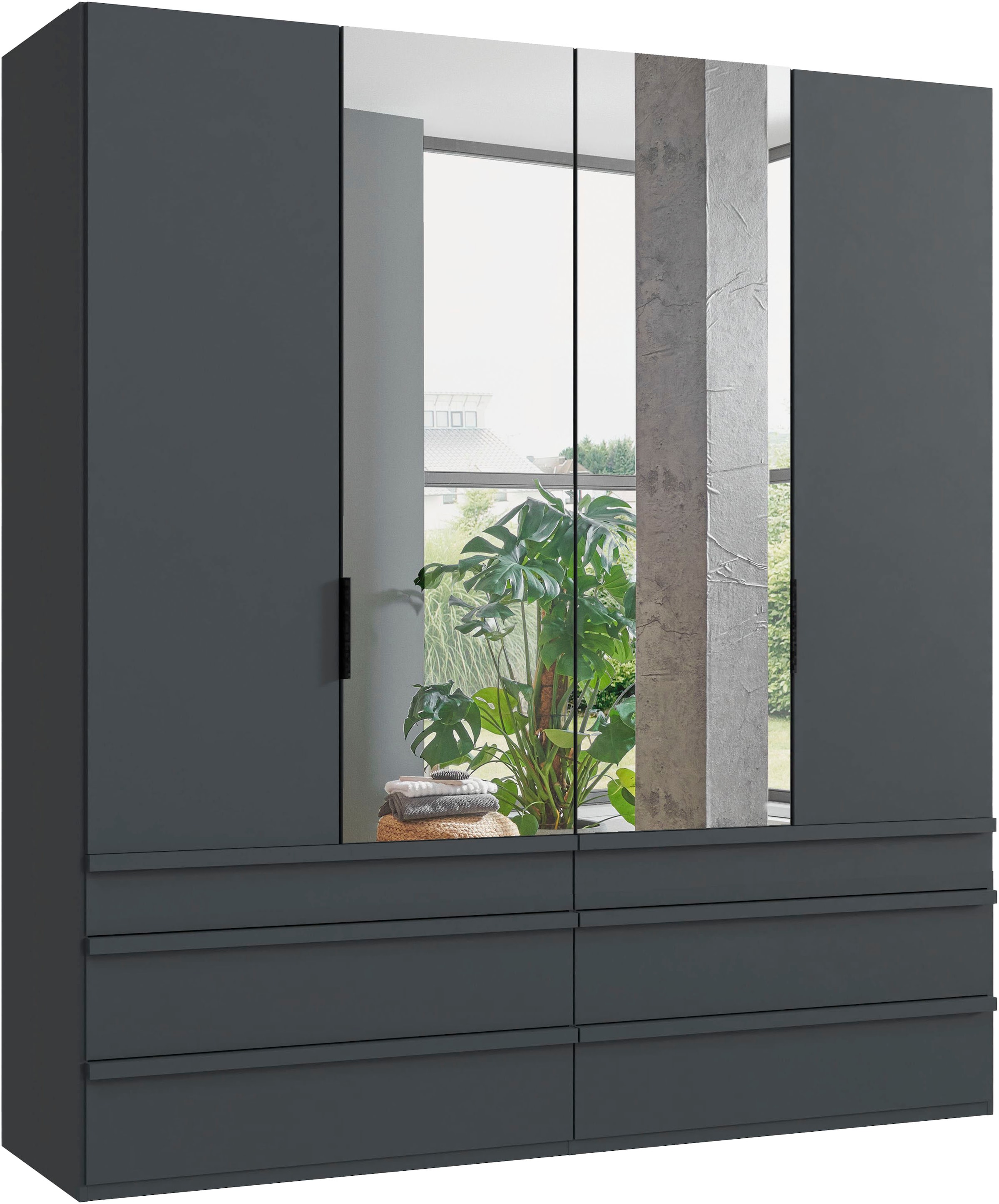 Wimex Falttürenschrank "Oxford by fresh to go, in der Breite 200cm, in 2 Hö günstig online kaufen