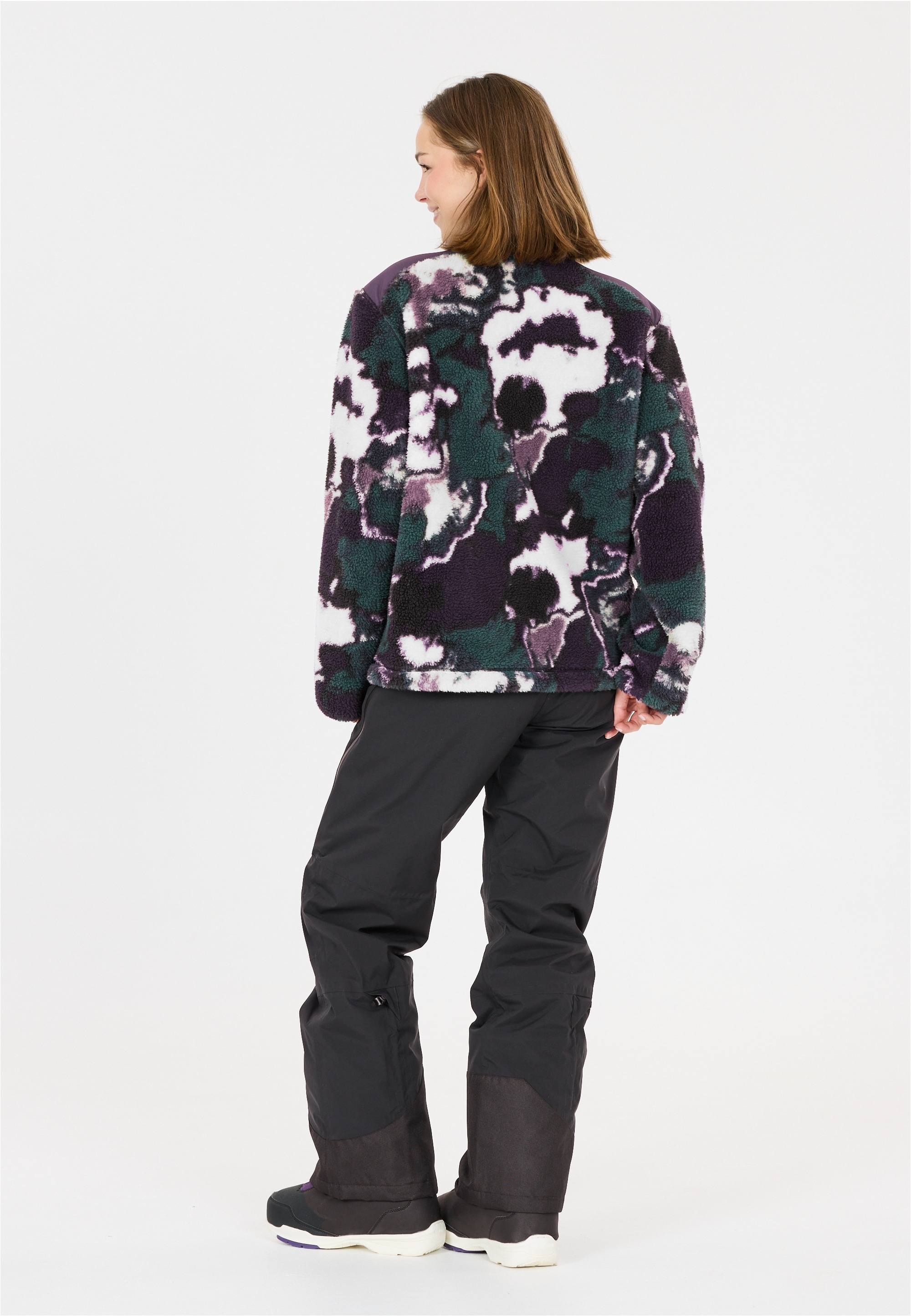 SLOPE Fleecejacke »Kendor« aus wärmendem Teddy-Stoff