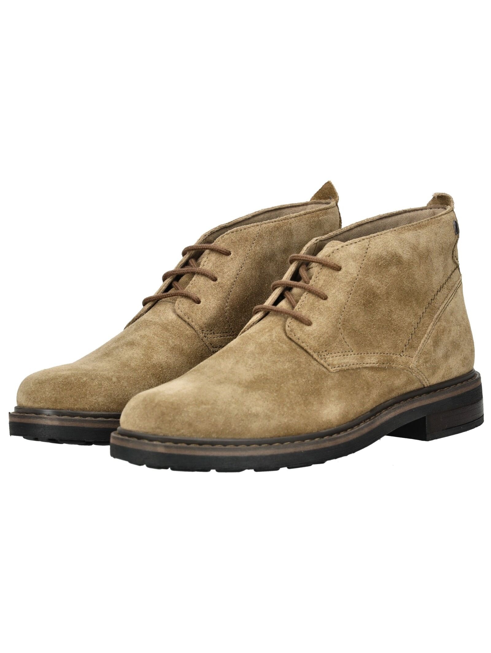 Schnürstiefelette CLARKS "Clarks Stiefelette Veloursleder", Herren, Gr. 43, braun, Veloursleder, Schuhe Schnürstiefelette 3