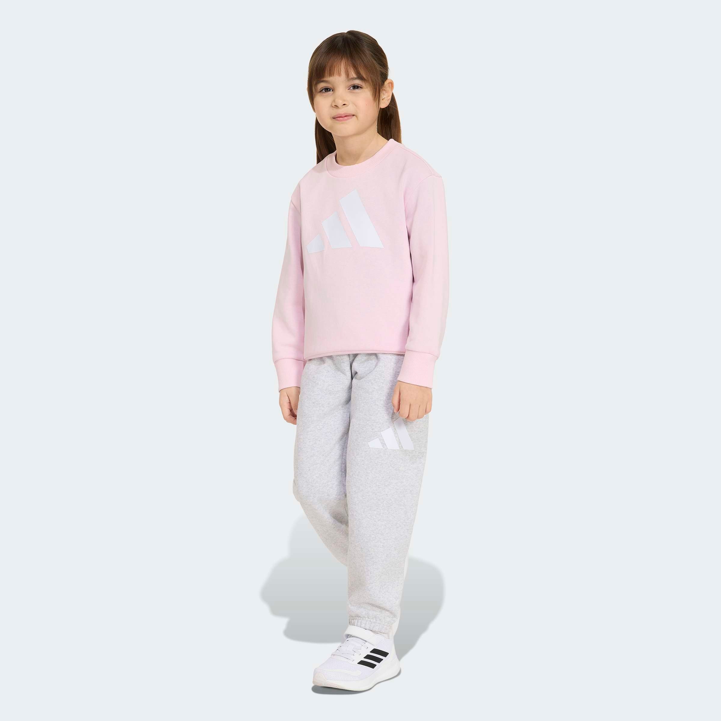 adidas Sportswear Trainingsanzug »ESSENTIALS KIDS« 2 Trainingsanzug für Kinder, zweiteilig, sportlicher Stil, zum Laufen