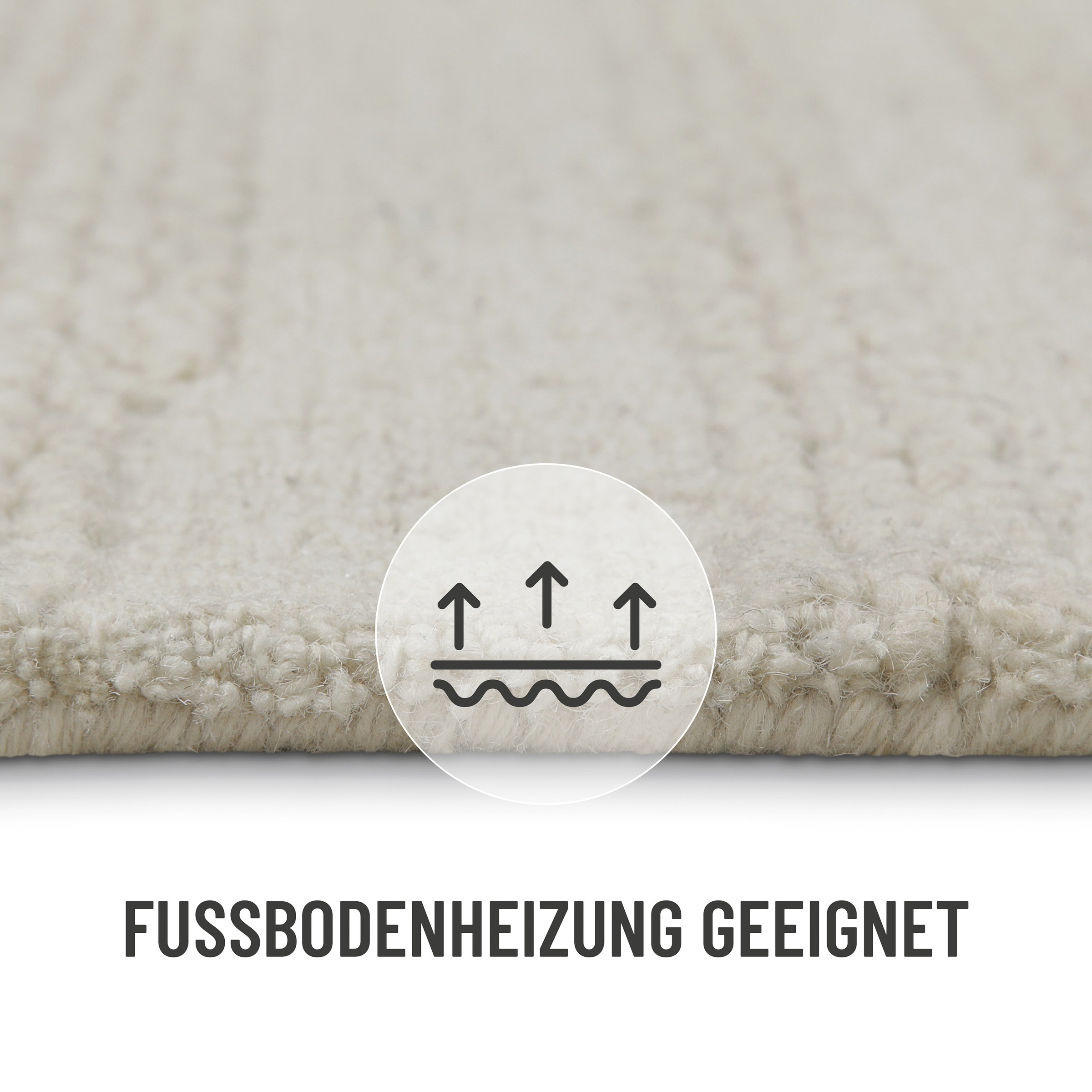 Wecon home Teppich »Hamptons TWENTYSEVEN«, rechteckig, 15 mm Höhe, Läufer, Kurzflor, Wohnzimmer, Schlafzimmer, elegant, robust, Linie
