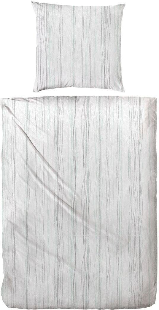 Primera Bettwäsche »Bio Crepe Stripes«, mit feinem Streifendesign