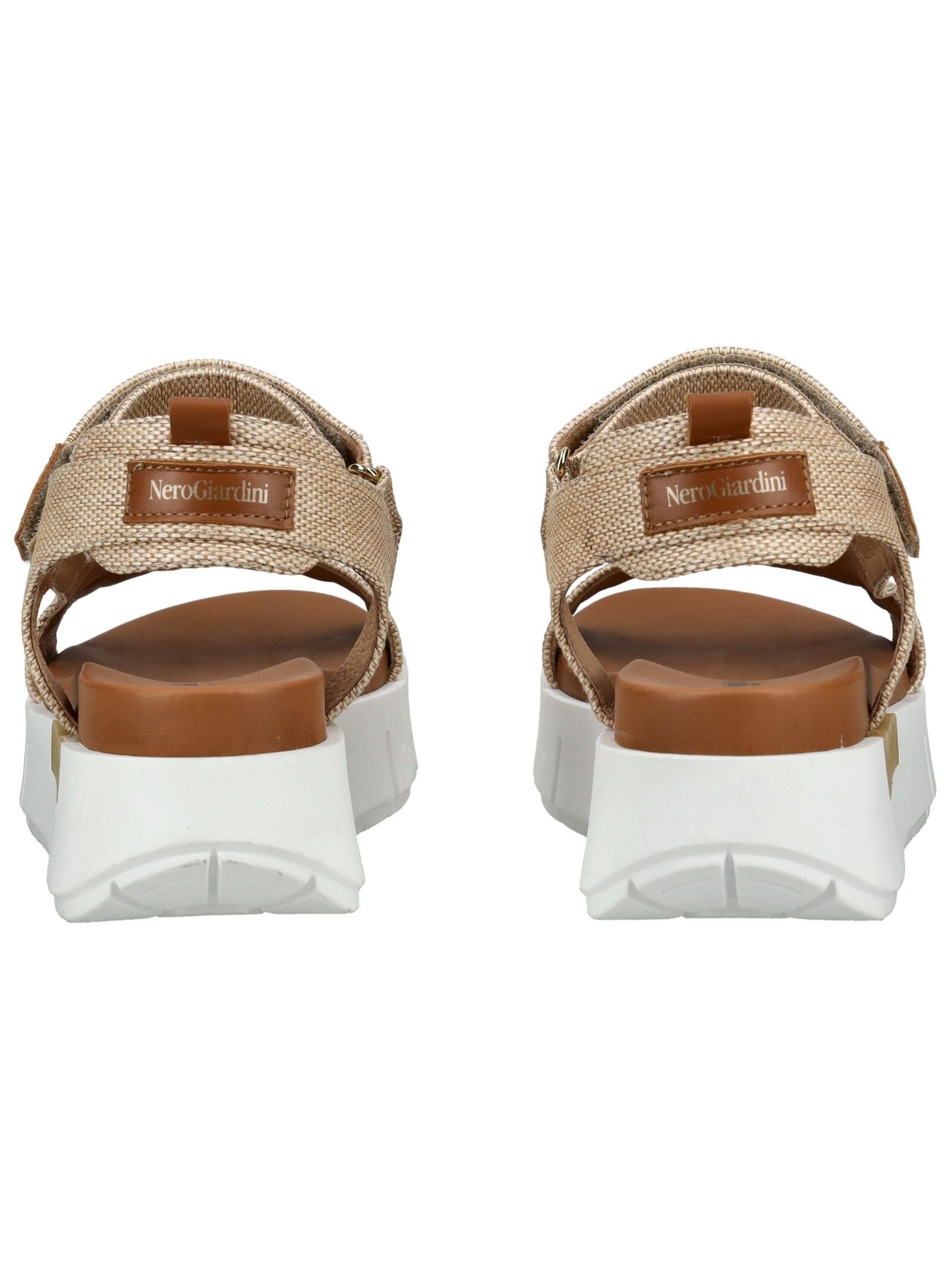 Nero Giardini Keilsandalette »Nero Giardini Sandalen Leder/Textil«