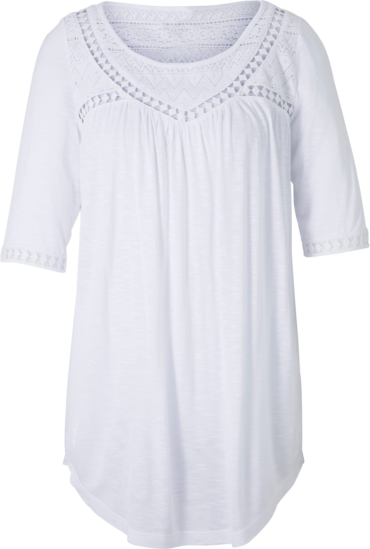 HEINE Shirt Women's T-Shirt White Size 36 3