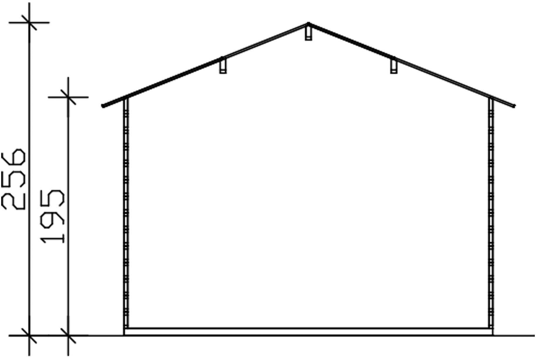 Skanholz Gartenhaus »Faro 1«