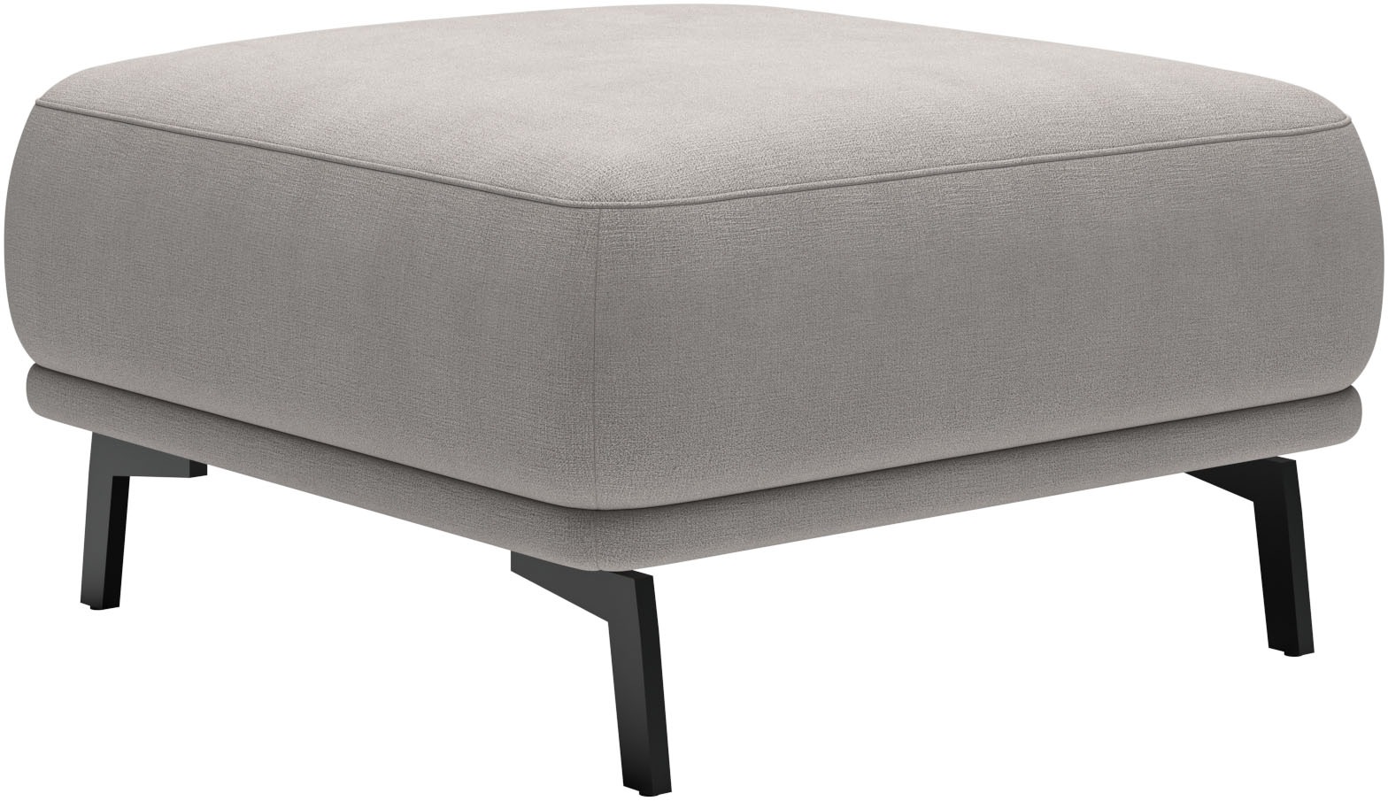 SCHÖNER WOHNEN-Kollektion Polsterhocker "Tossa, smarte Ergänzung für dein Wohnzimmer, Breite 73 cm" 1 Stk. tlg. Flexibler Komfort, edle Optik & saugroboterfreundlich