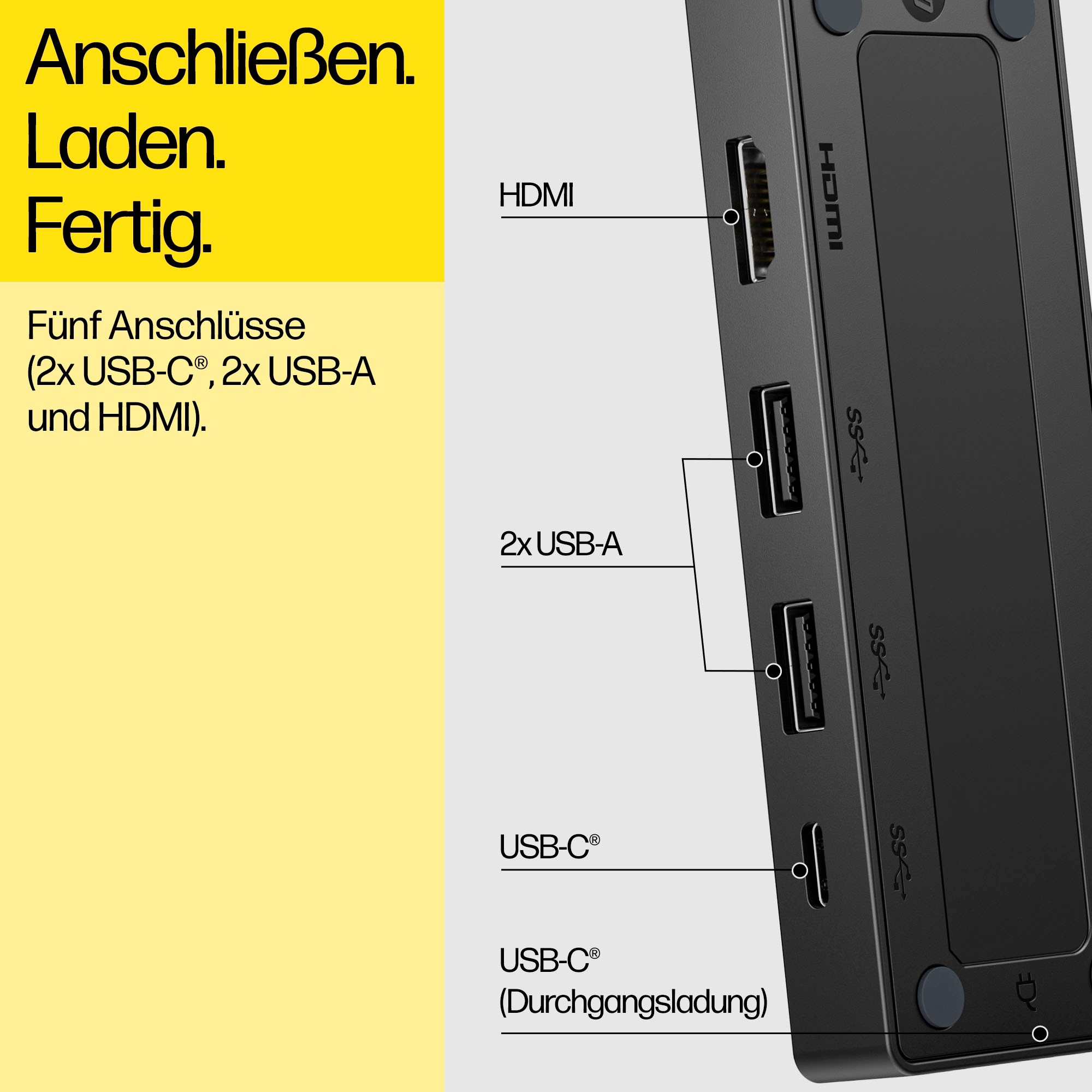 HP Laptop-Dockingstation »USB-C Reisehub G3«