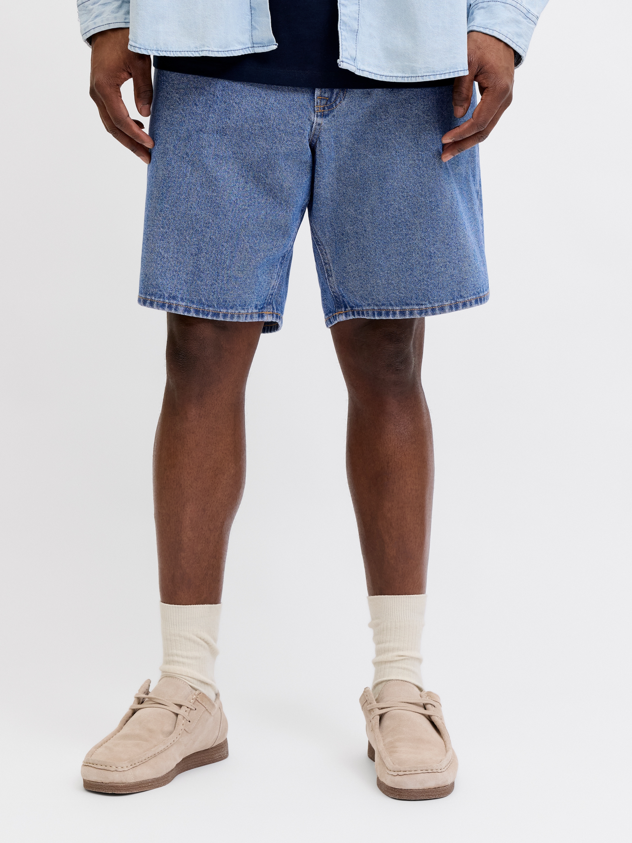 Jack & Jones PlusSize Jeansbermudas "JJITONY JJORIGINAL SHORT" Five-Pocket- günstig online kaufen