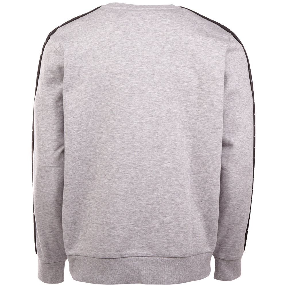 hochwertigem | Black Kappa Friday Sweatshirt, in Materialmix BAUR