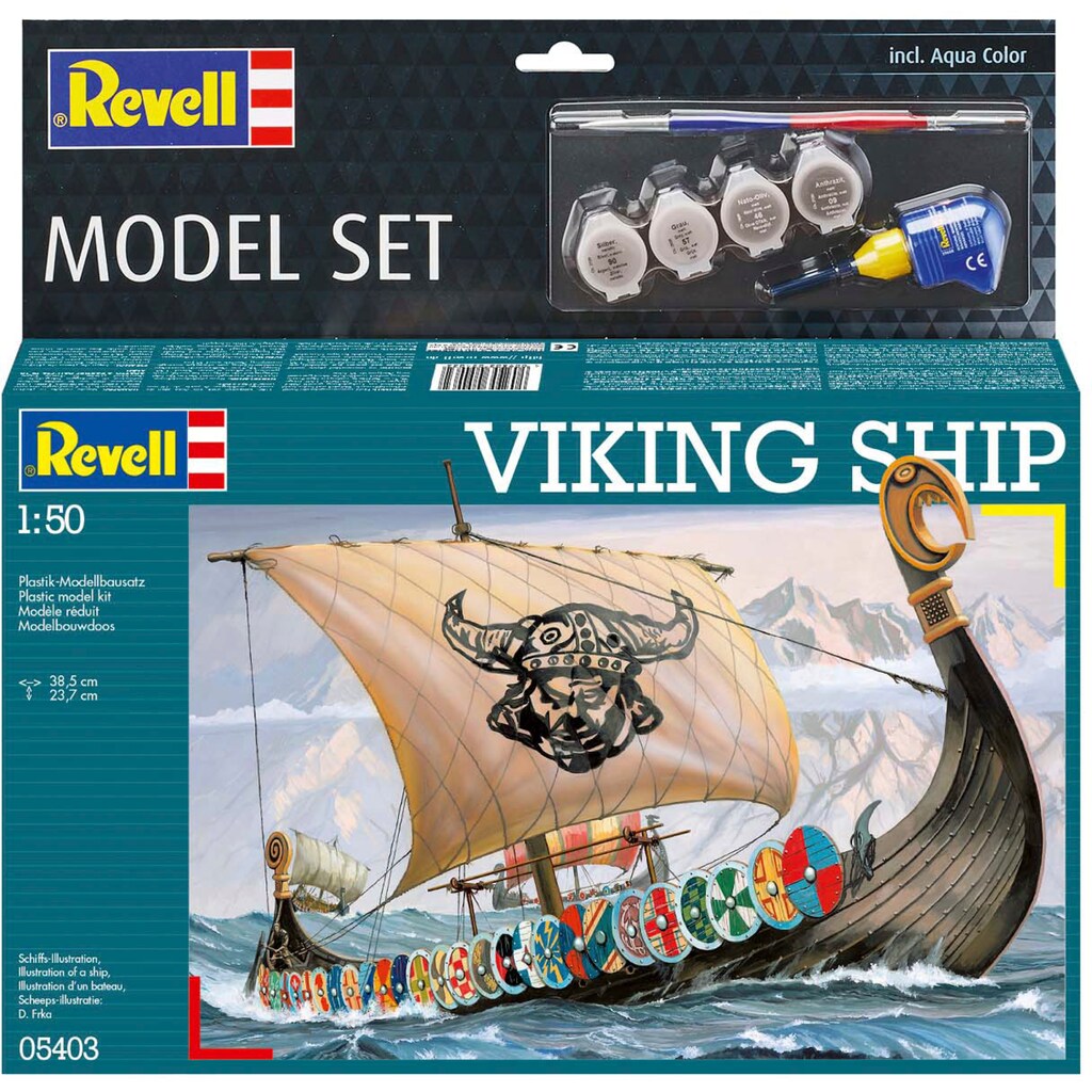 Revell® Modellbausatz »Wikinger Schiff«, 1:50