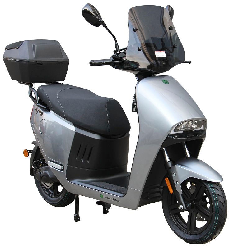 E-Motorroller »HYPE 3000 W 85 km/h inkl. Windschild + Topcase«, inkl. Windschild und...