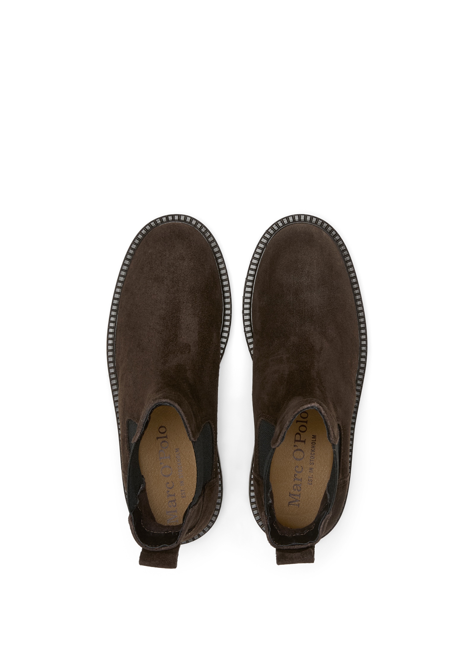 Marc O'Polo Chelseaboots »aus weichem Veloursleder«