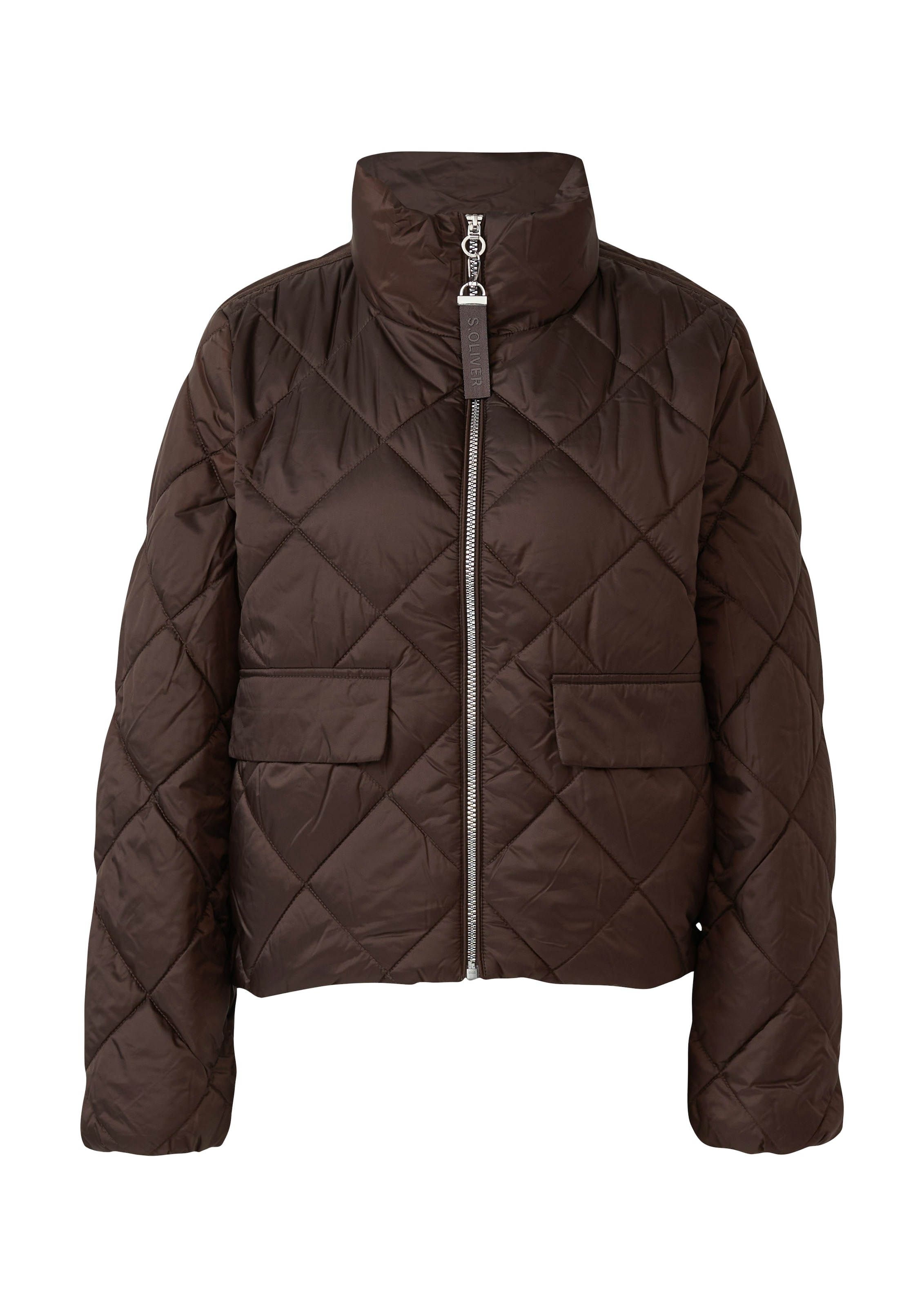 s.Oliver Steppjacke, ohne Kapuze, mit Stehkragen günstig online kaufen