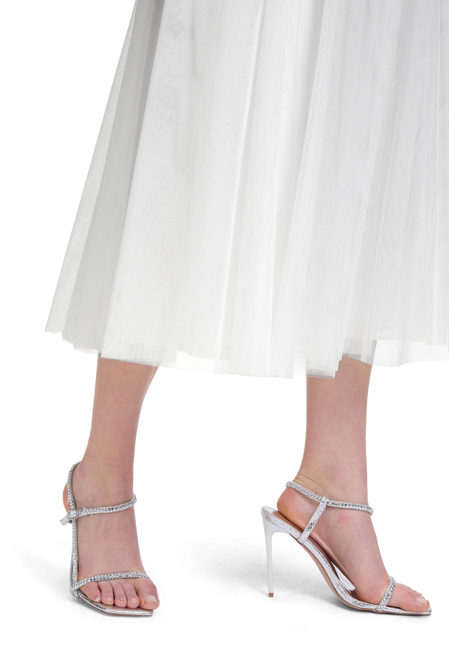 Vera Mont Maxirock »Vera Mont Damen Tüllrock im Layer Look«, Bunddetail
