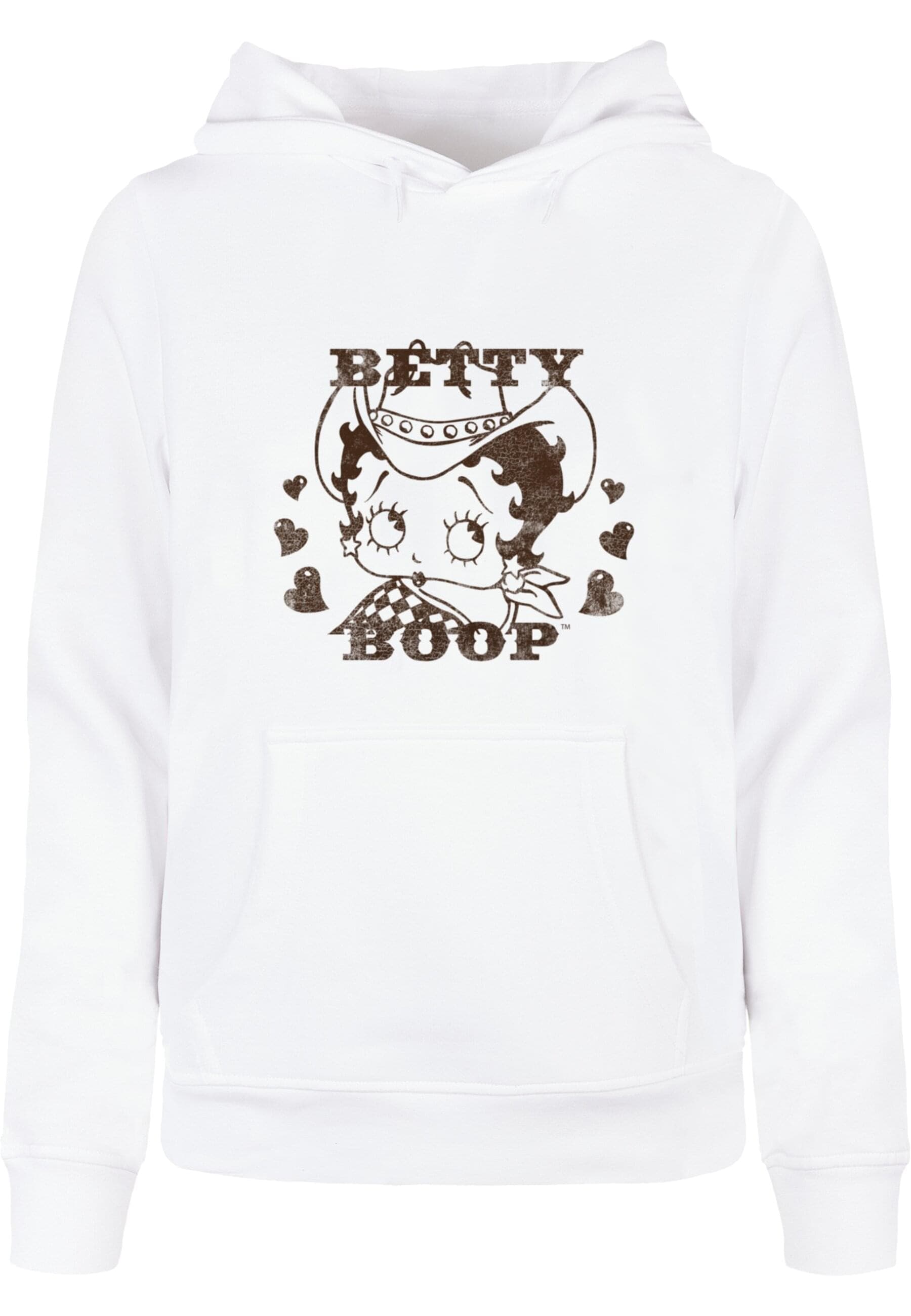 Merchcode Kapuzenpullover "Merchcode Ladies Betty Boop - Cowgirl Basic Hood günstig online kaufen
