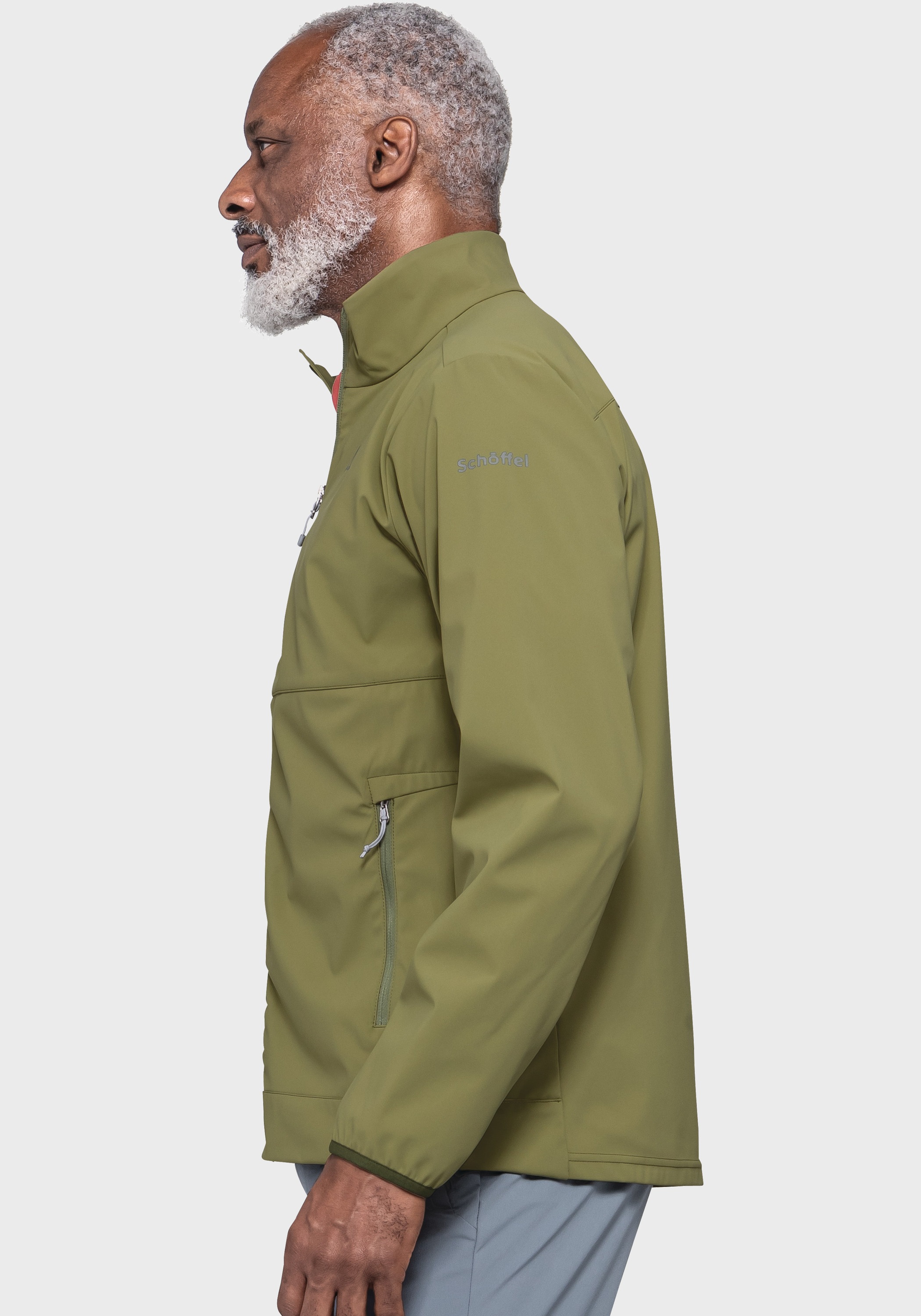Schöffel Outdoorjacke »Hiking Softshell Jk Style Mirusha MNS«, ohne Kapuze
