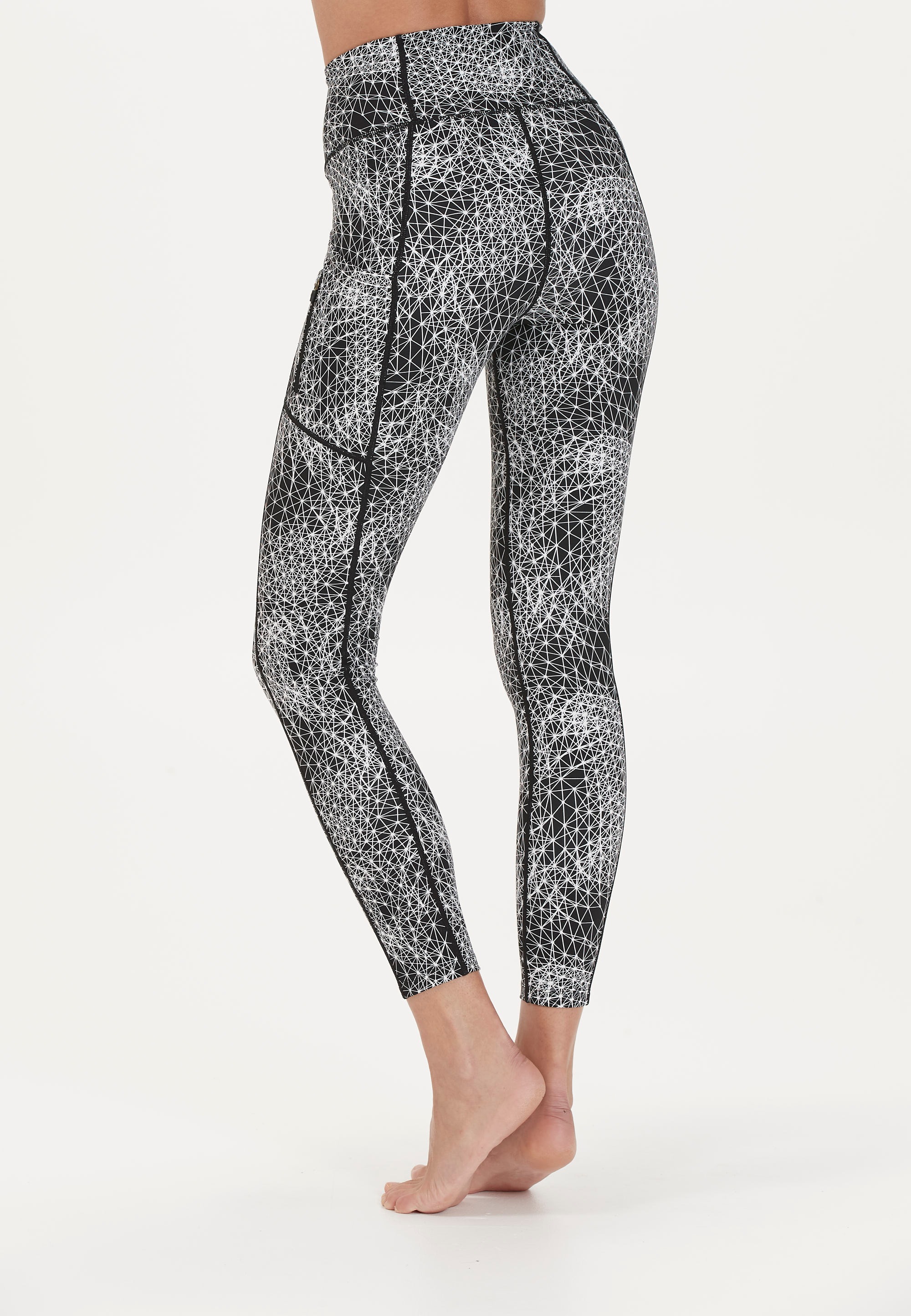 ENDURANCE Trainingstights »Peira W Print Tights«, mit seitlicher Handy- und Schlüsseltasche