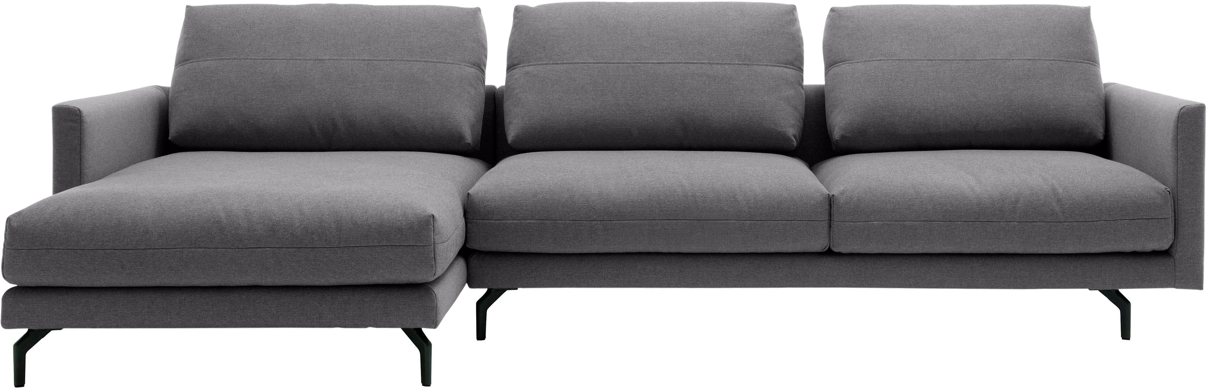 Creation BY ROLF BENZ Ecksofa "CR.414, Designecksofa, Polsterecke, Breite 300cm, L-Form" wahlweise aus feinstem Rindsleder oder hochwertigem Chenille
