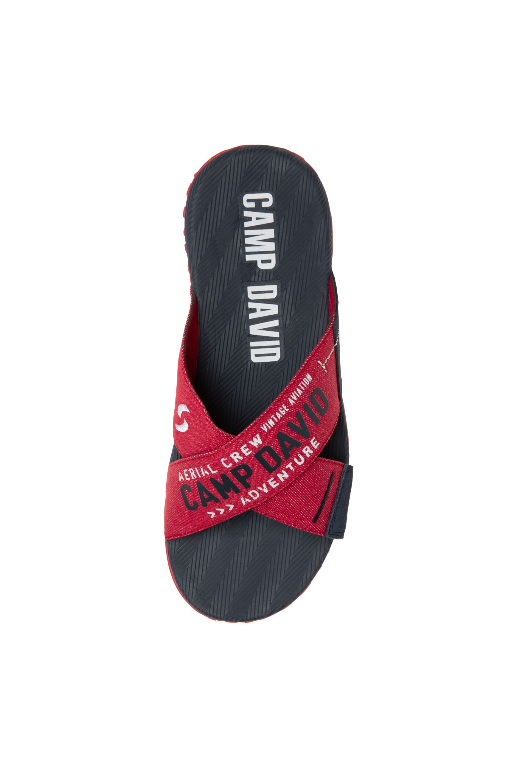 CAMP DAVID Pantolette, mit Stickerei
