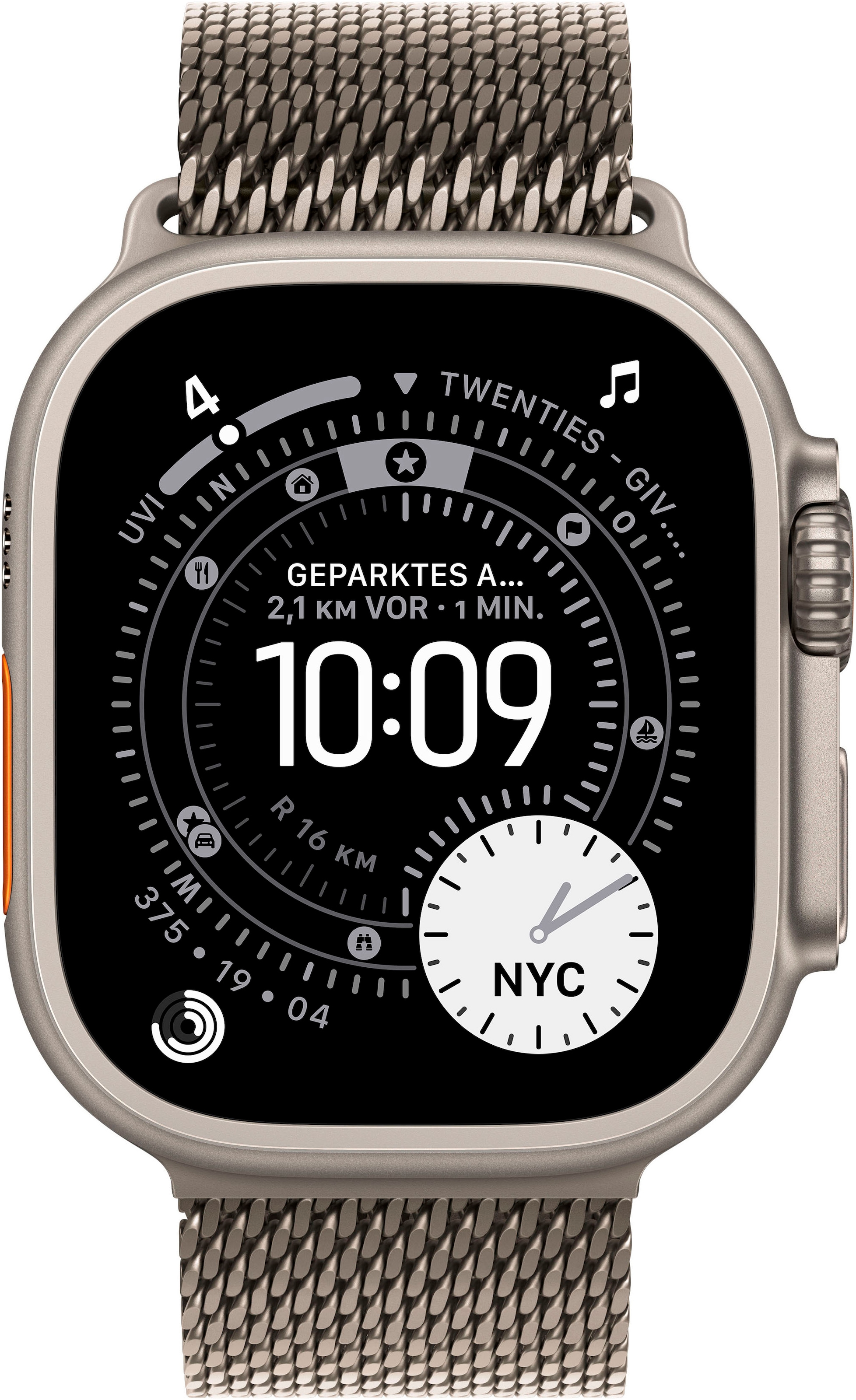 Apple Smartwatch »Watch Ultra 3 GPS + Cellular 49mm«, Watch OS, 64 GB