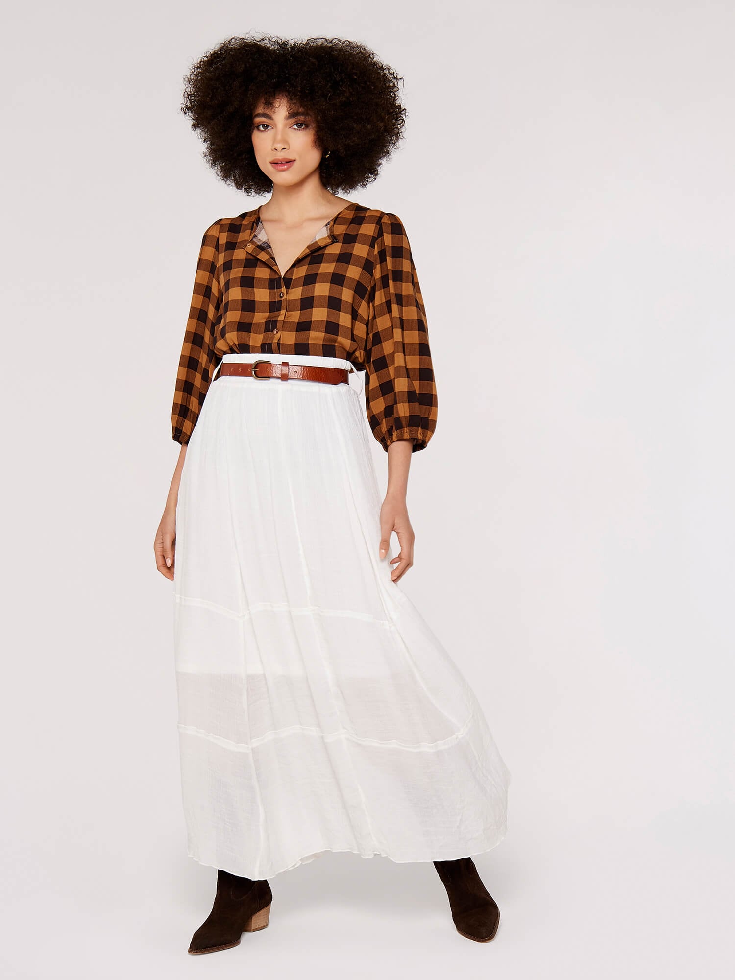 Apricot Karobluse »Bluse« mit Knopfleiste
