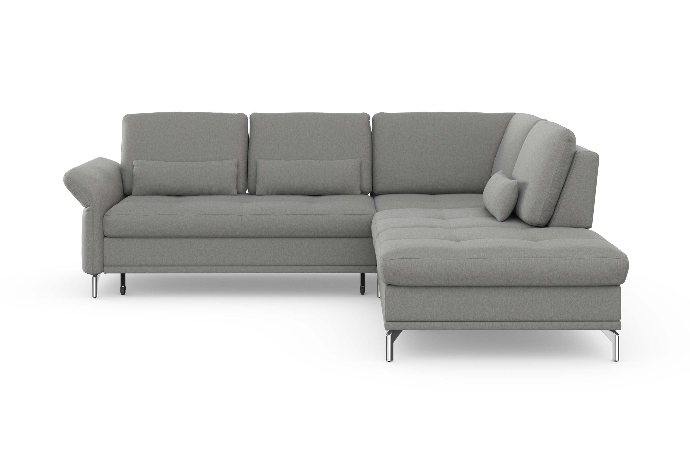 Home affaire Ecksofa "Palm Beach L-Form" Federkern, mit Sitztiefenverstellu günstig online kaufen