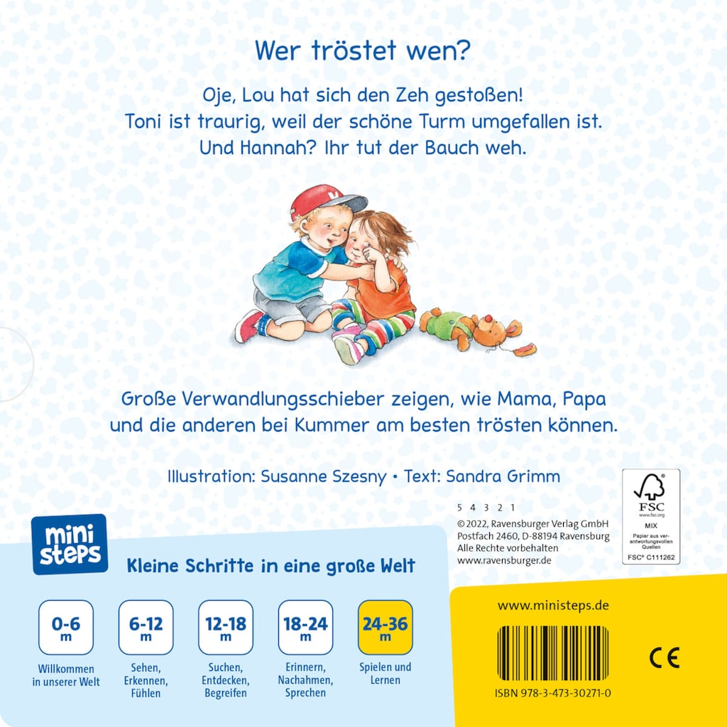 Ravensburger Buch »ministeps®, Trösten, pusten, wieder gut!«