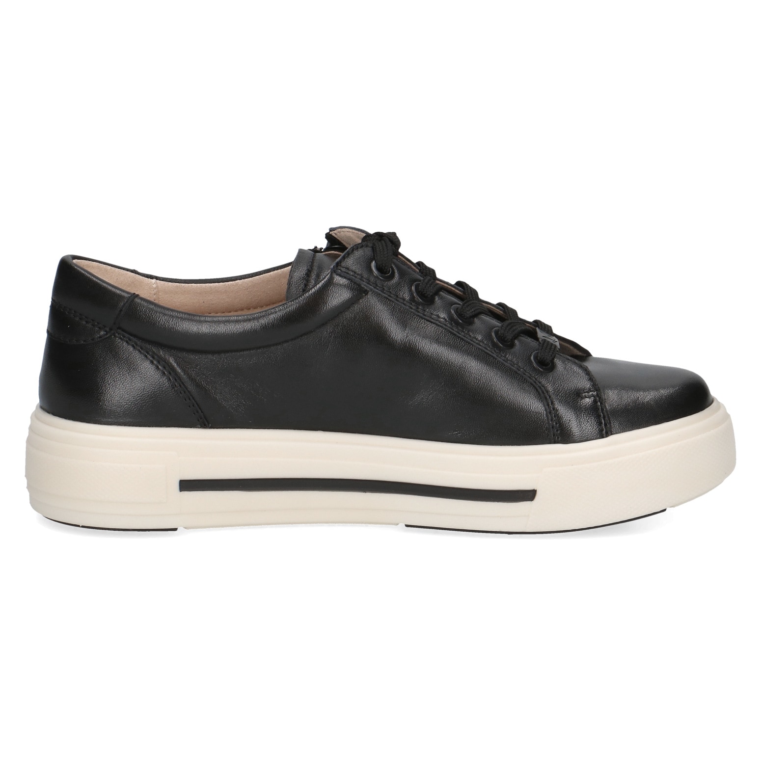 Caprice Plateausneaker, Freizeitschuh, Halbschuh, Schnürschuh mit Schaftrandpolsterung