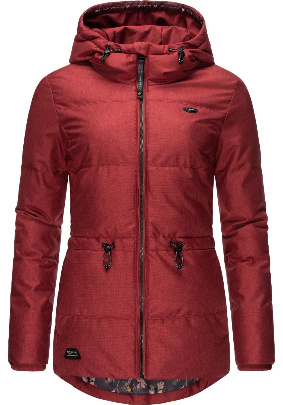 Ragwear Anorak »Calena Intl.«, mit Kapuze, stylische Winterjacke mit Kapuze und Gummizug