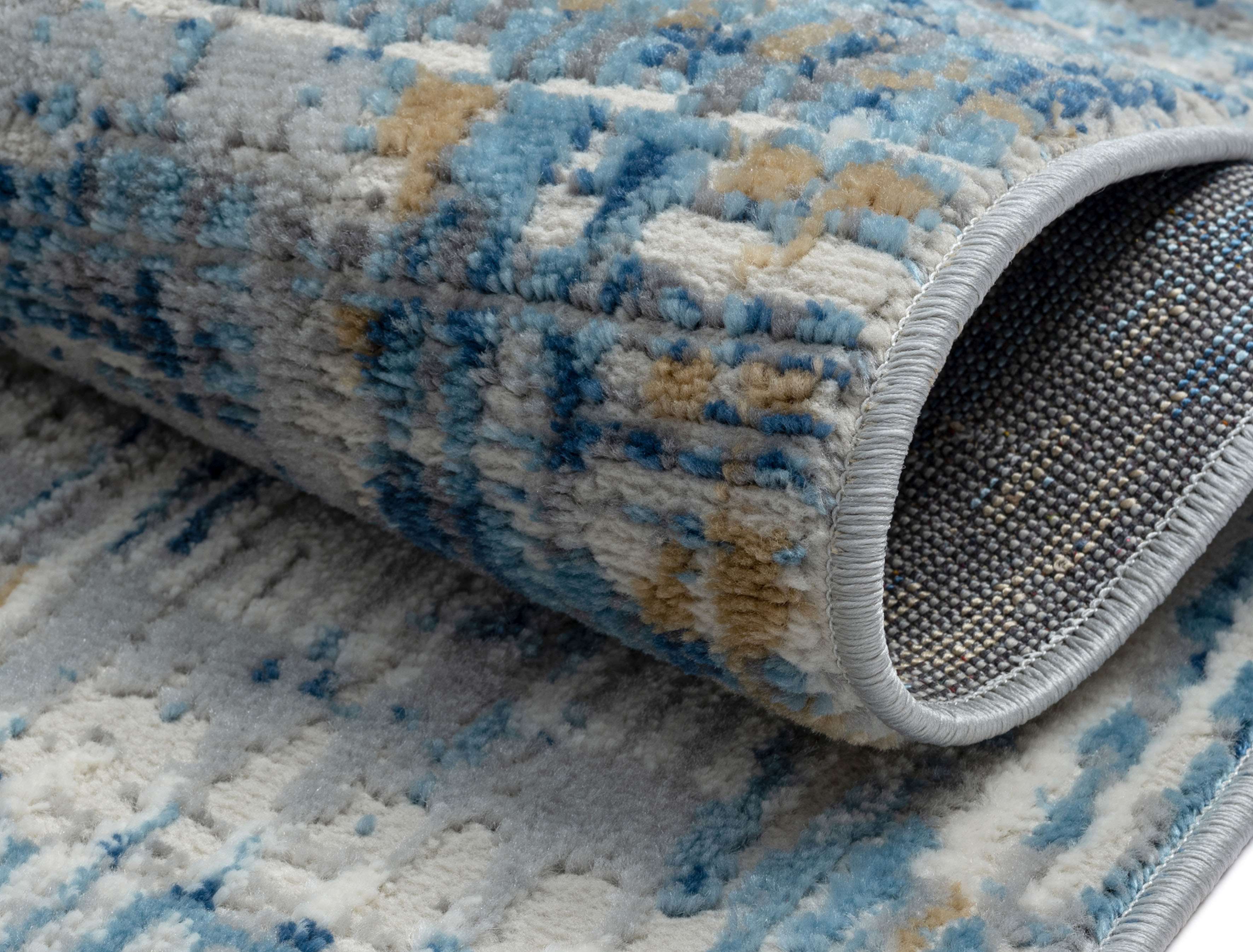 Thumbnail - Myflair Möbel & Accessoires Teppich "My Stripes, LAGERRÄUMUNG" rechteckig 8 mm Höhe Kurzflor, Retro-Design, besonders we...